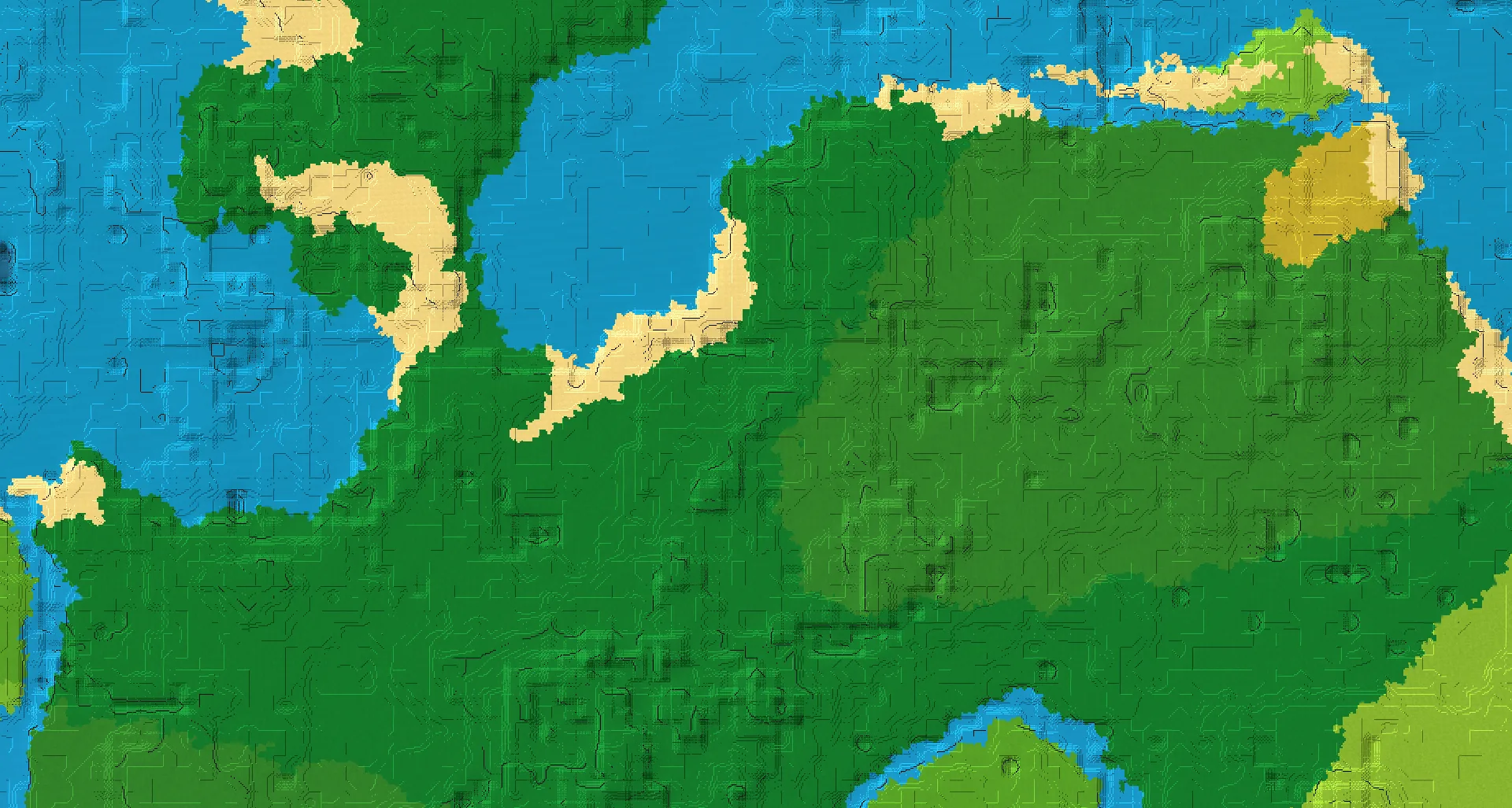 Seed map — Jungle Temple North of a Jungle Start