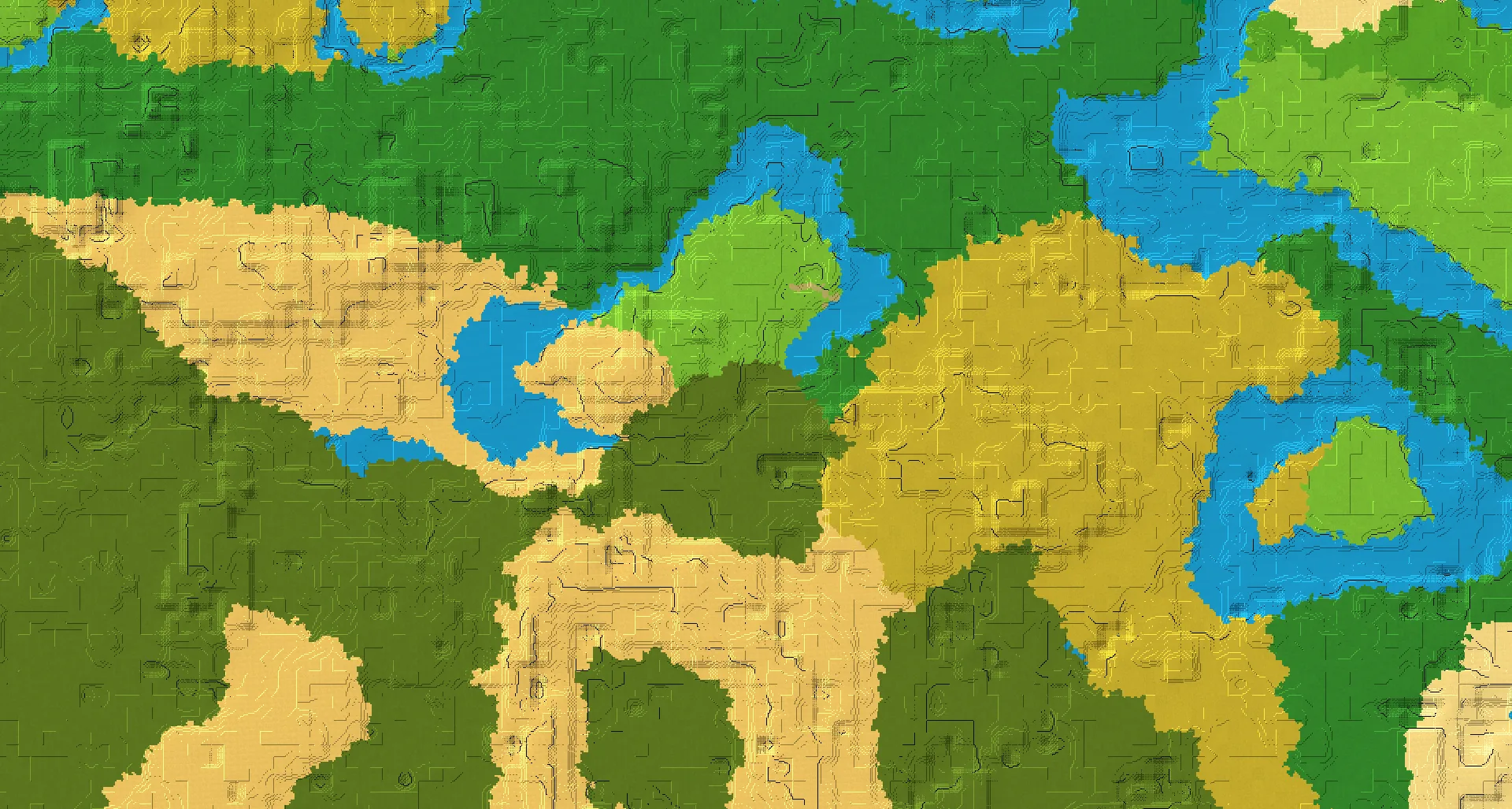 Seed map — Mangrove Swamp South of a Forest Start