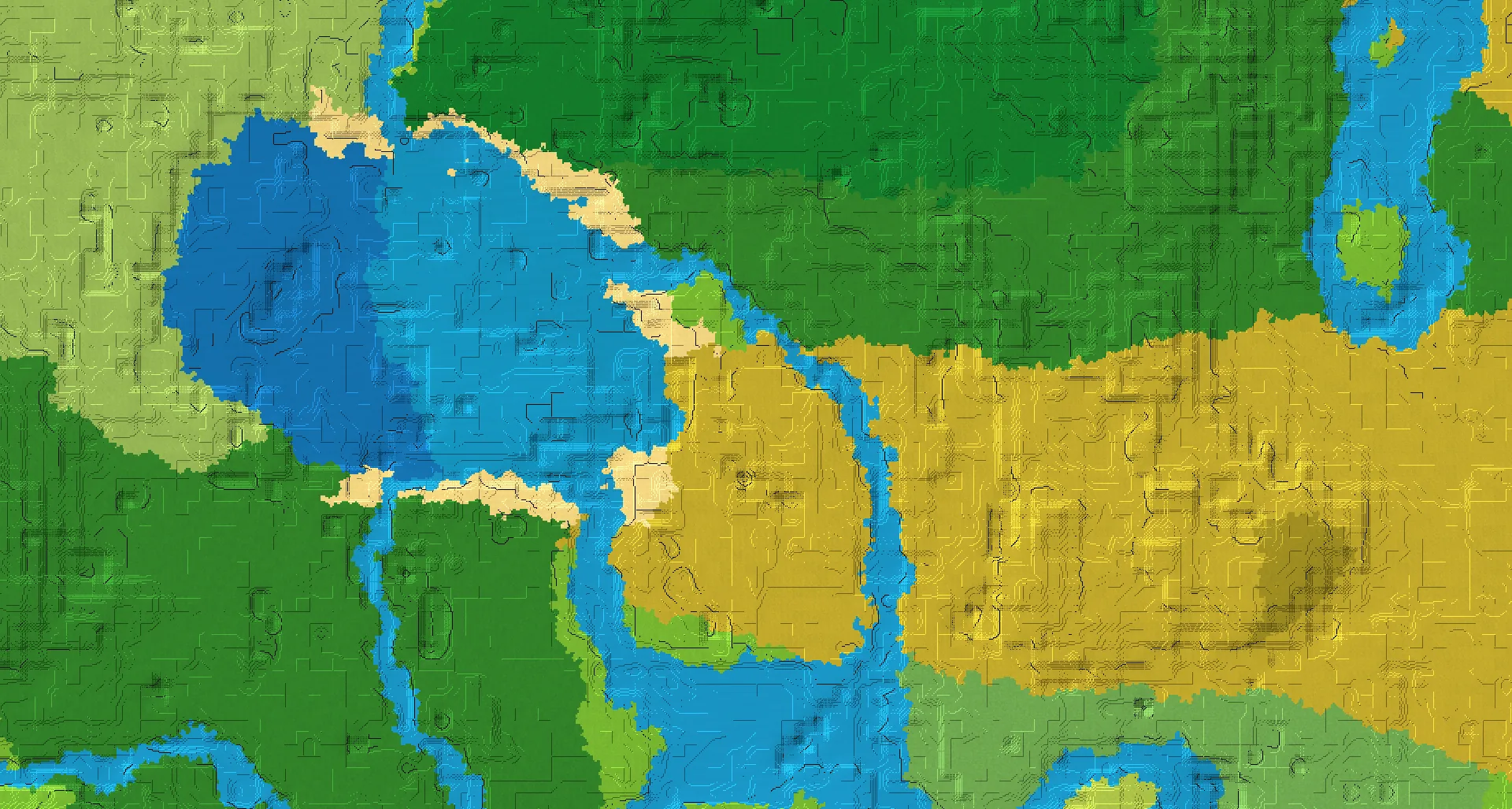 Seed map — Pillager Outpost North of a Plains Start