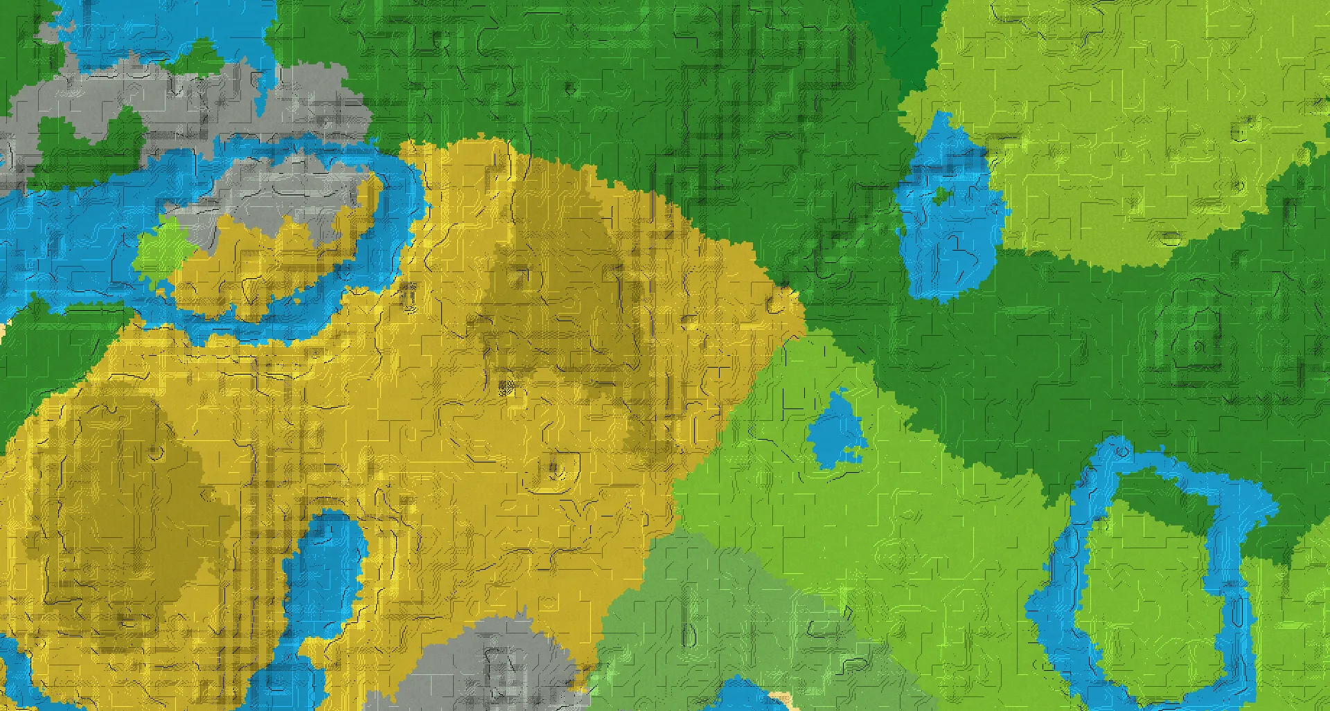 Seed map — Savanna Start with Village