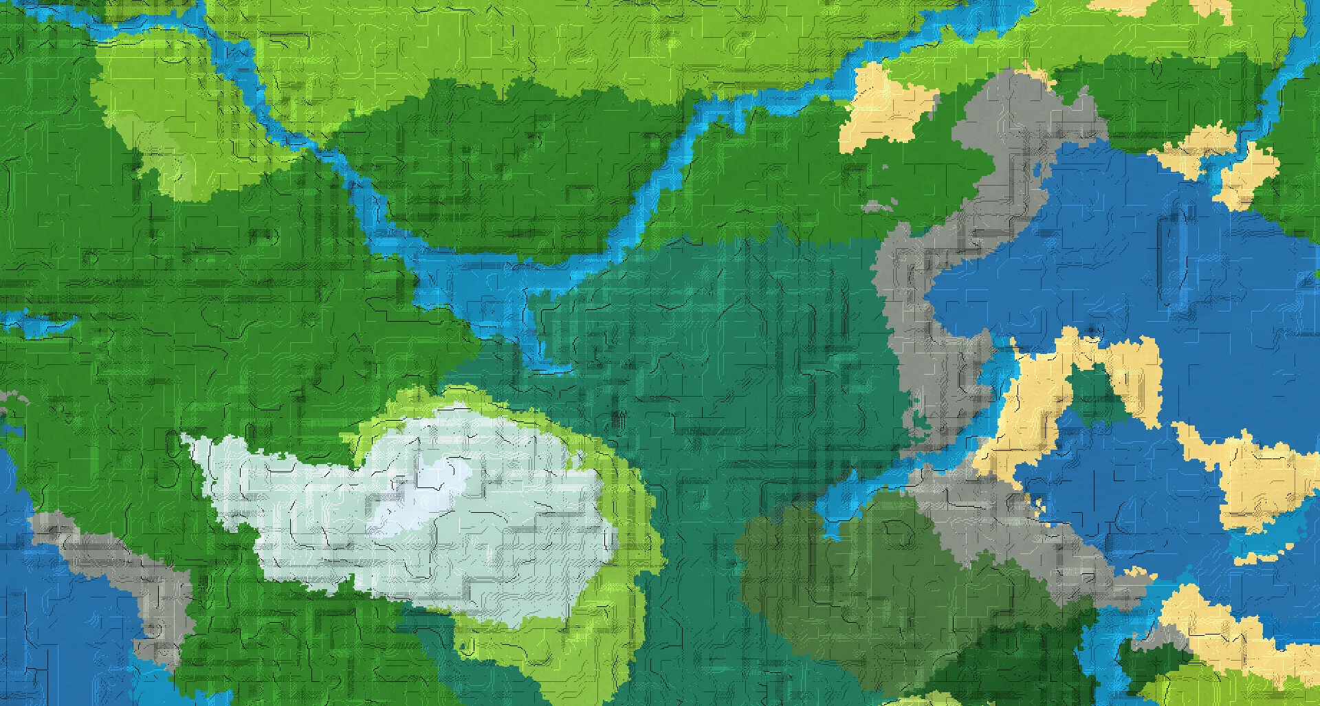 Seed map — Cherry Grove and Village from Plains at 0, 320