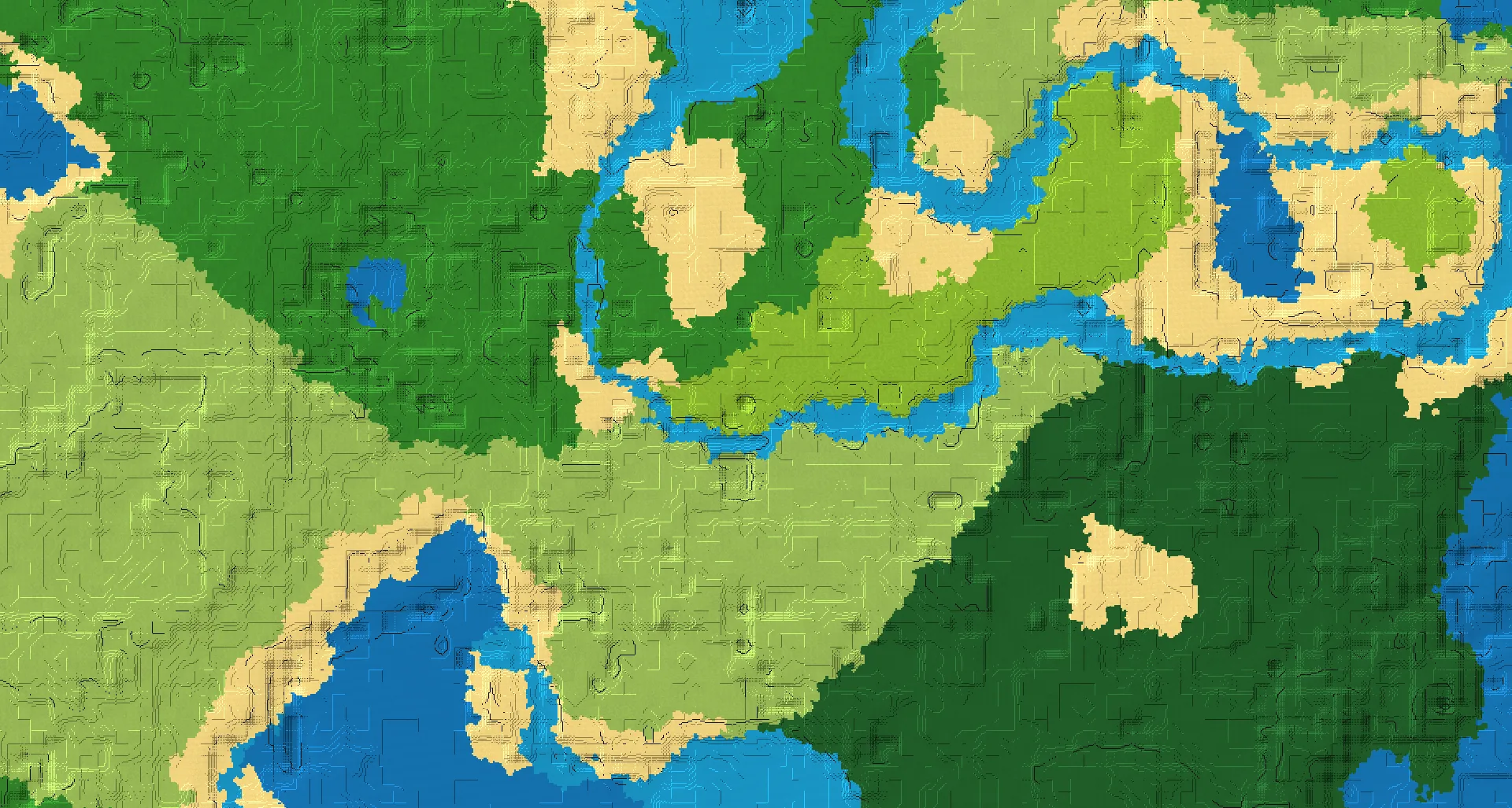 Seed map — Trial Chambers North of a Old Growth Birch Forest Start