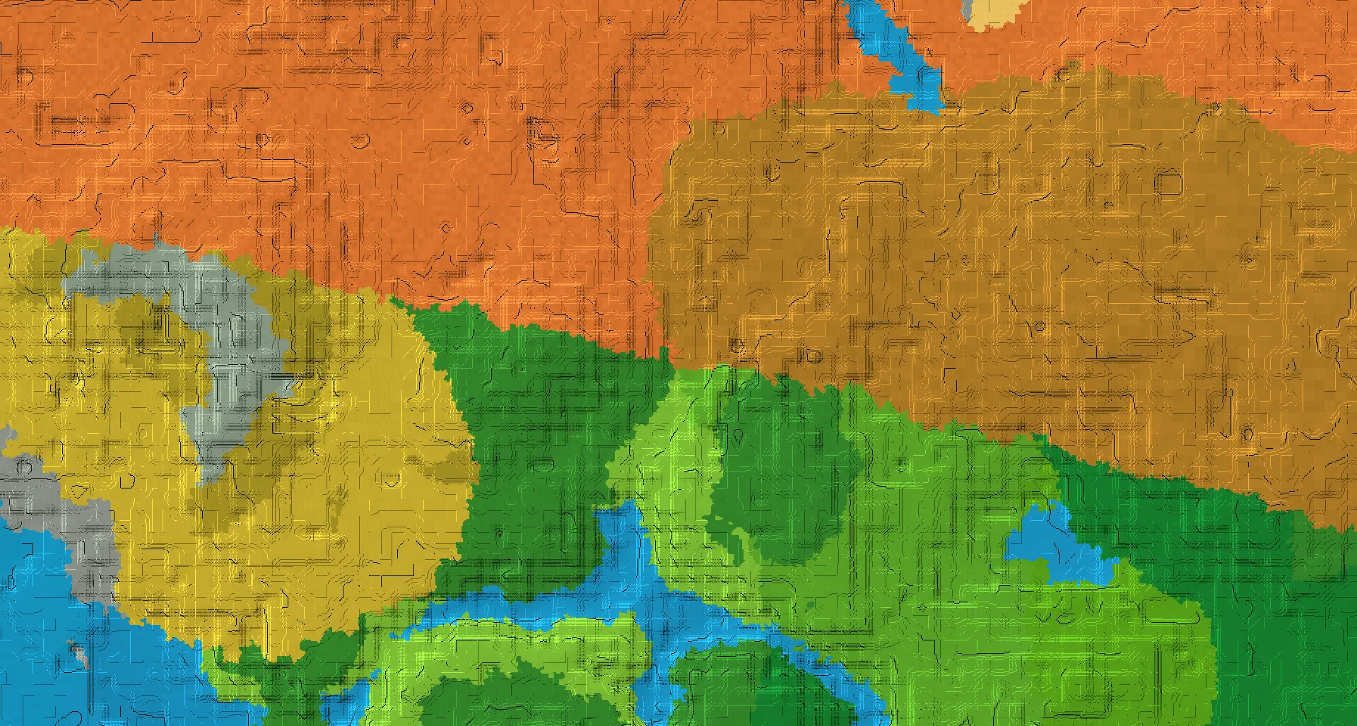Seed map — Sparse Jungle Start with Trial Chambers with Village