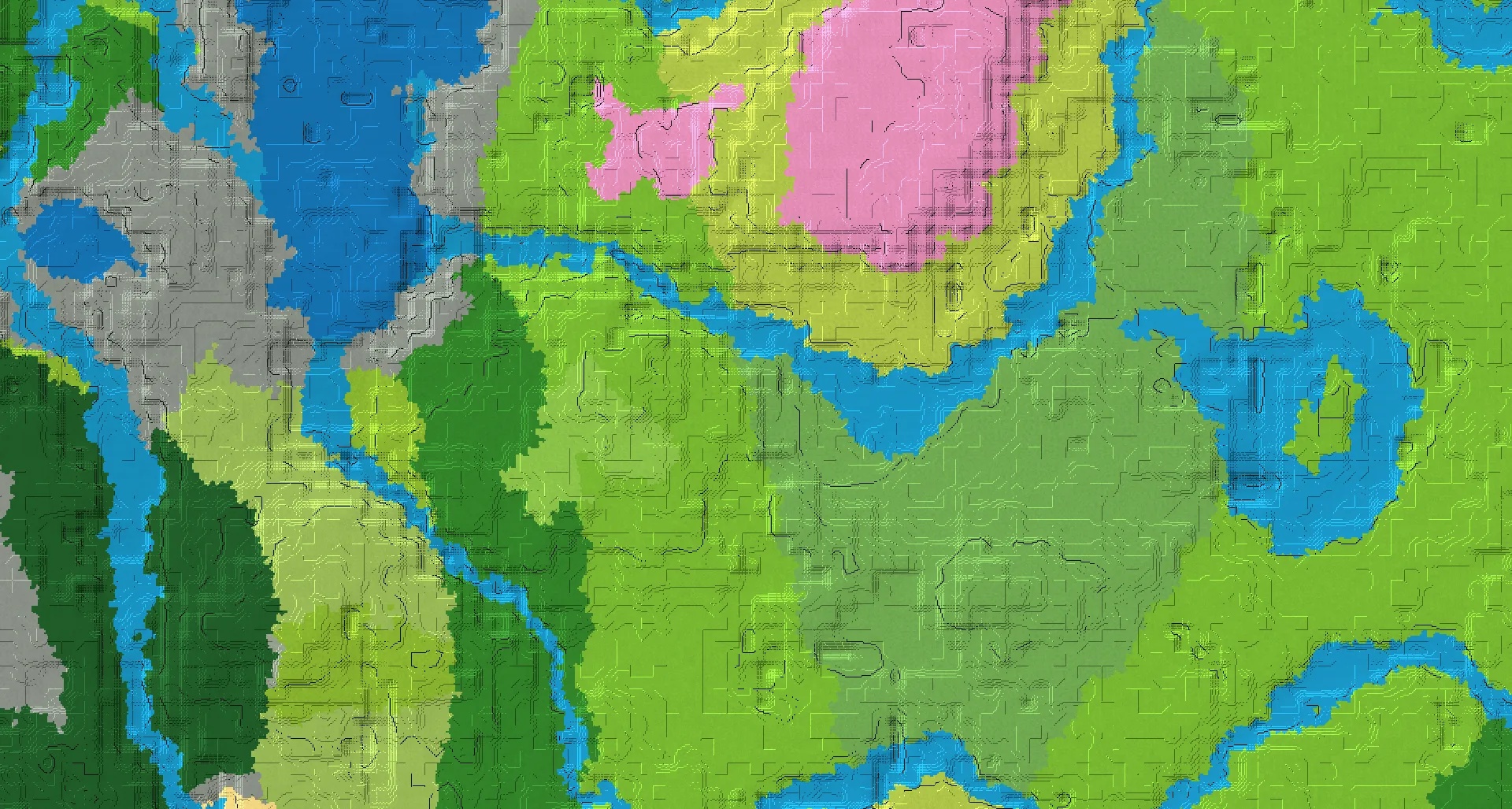 Seed map — Flower Forest East of a Forest Start