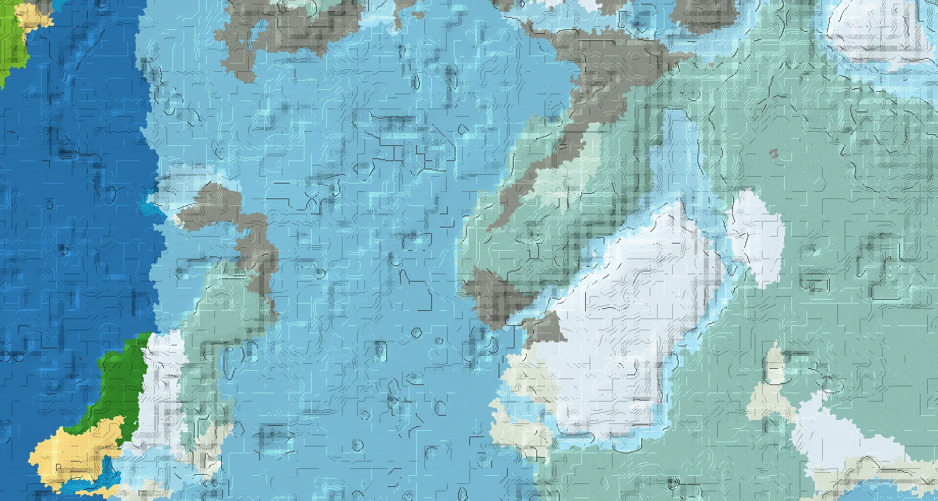 Seed map — Trail Ruins At the same X/Z position as a Snowy Taiga Start