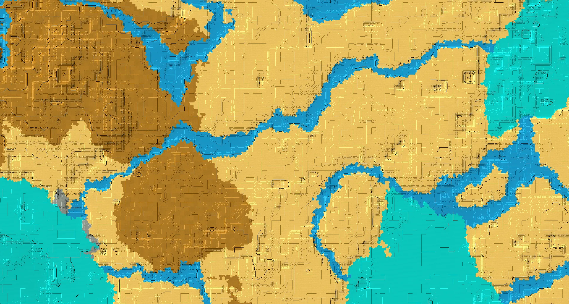 Seed map — Desert Temple Southwest of a Desert Start with Trial Chambers