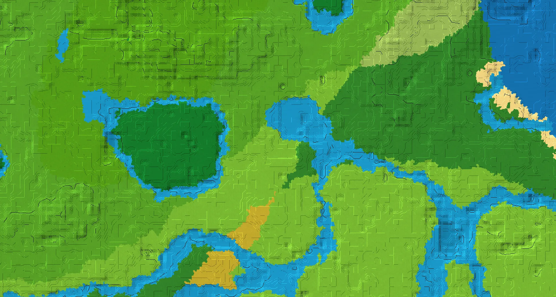 Seed map — Village Southeast of the Bamboo Jungle Start