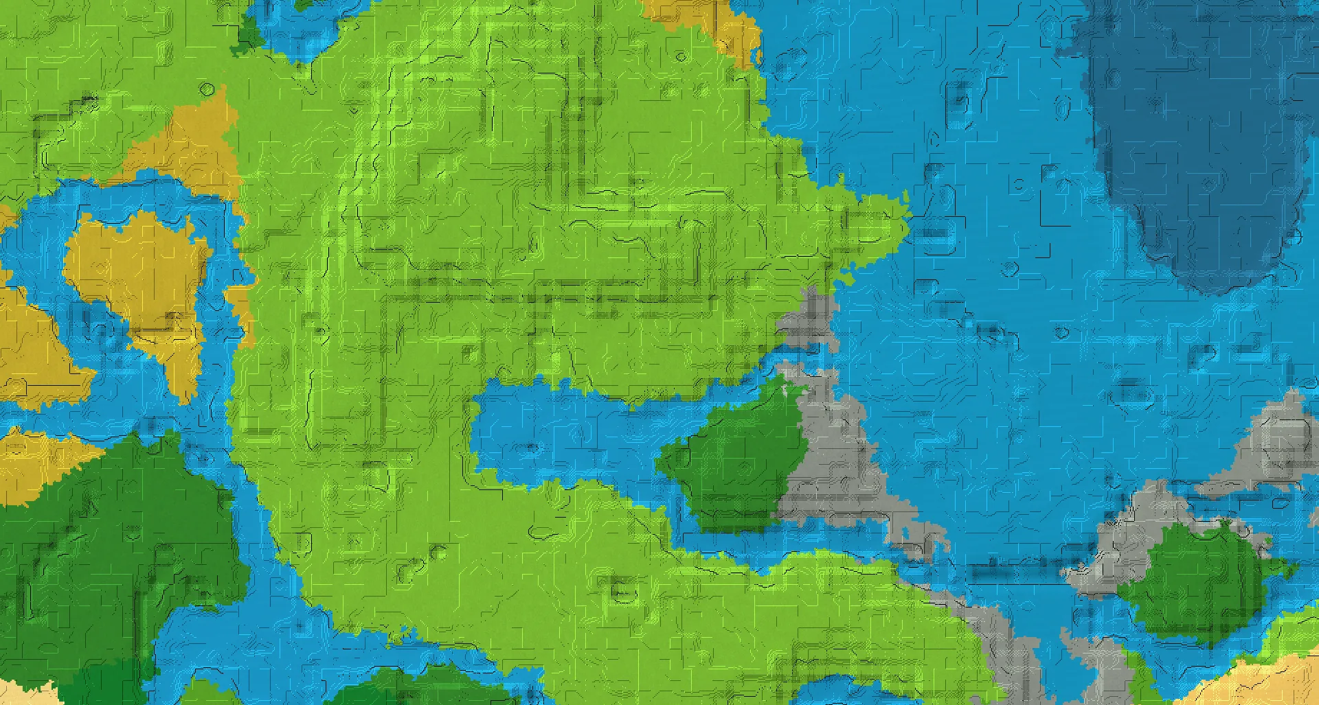 Seed map — Plains Start with Village at -32, -80