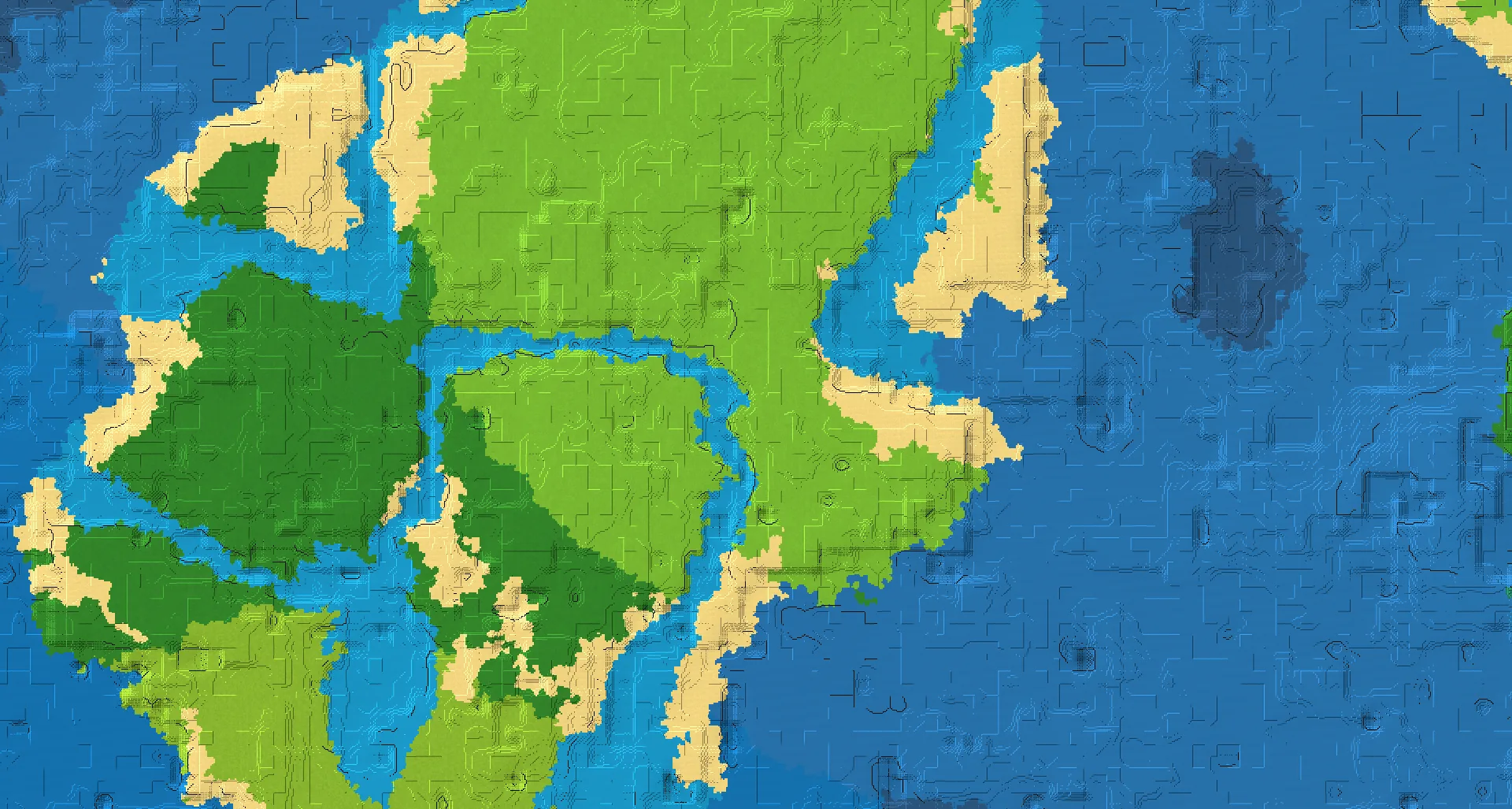 Seed map — Village West of the Plains Start with Ruined Portal