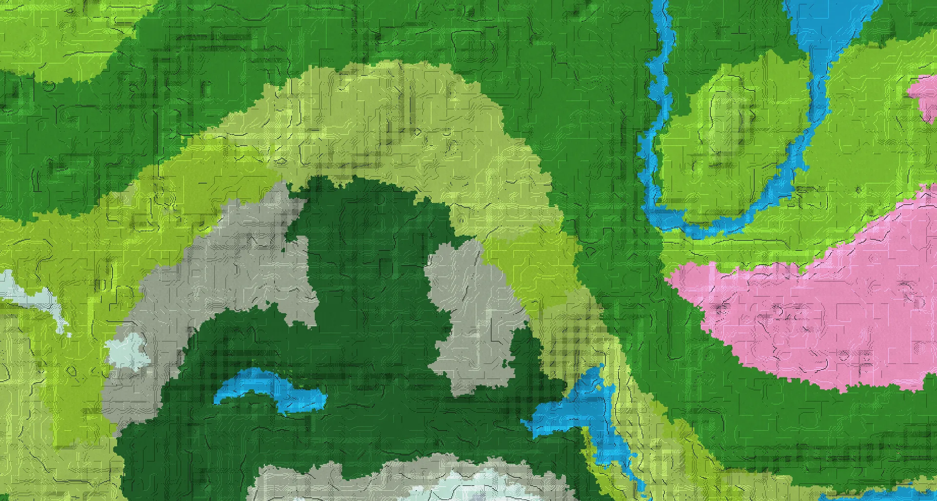 Seed map — Pale Garden Northwest of a Dripstone Caves Start with Ancient City