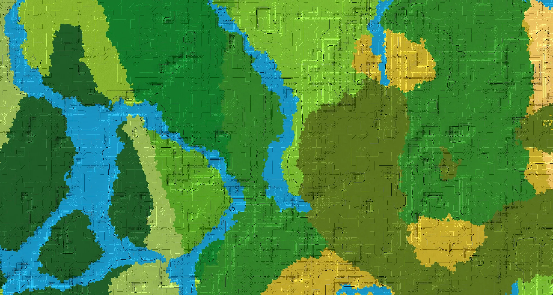 Seed map — River West of a Mangrove Swamp Start