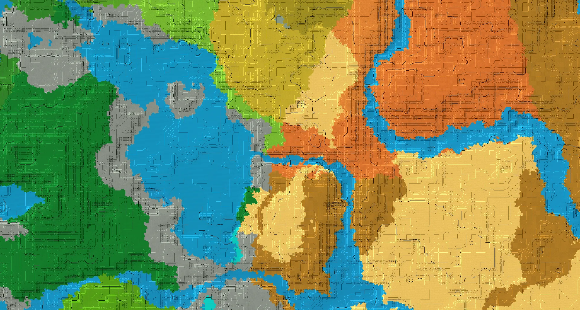 Seed map — River Southeast of a Plains Start