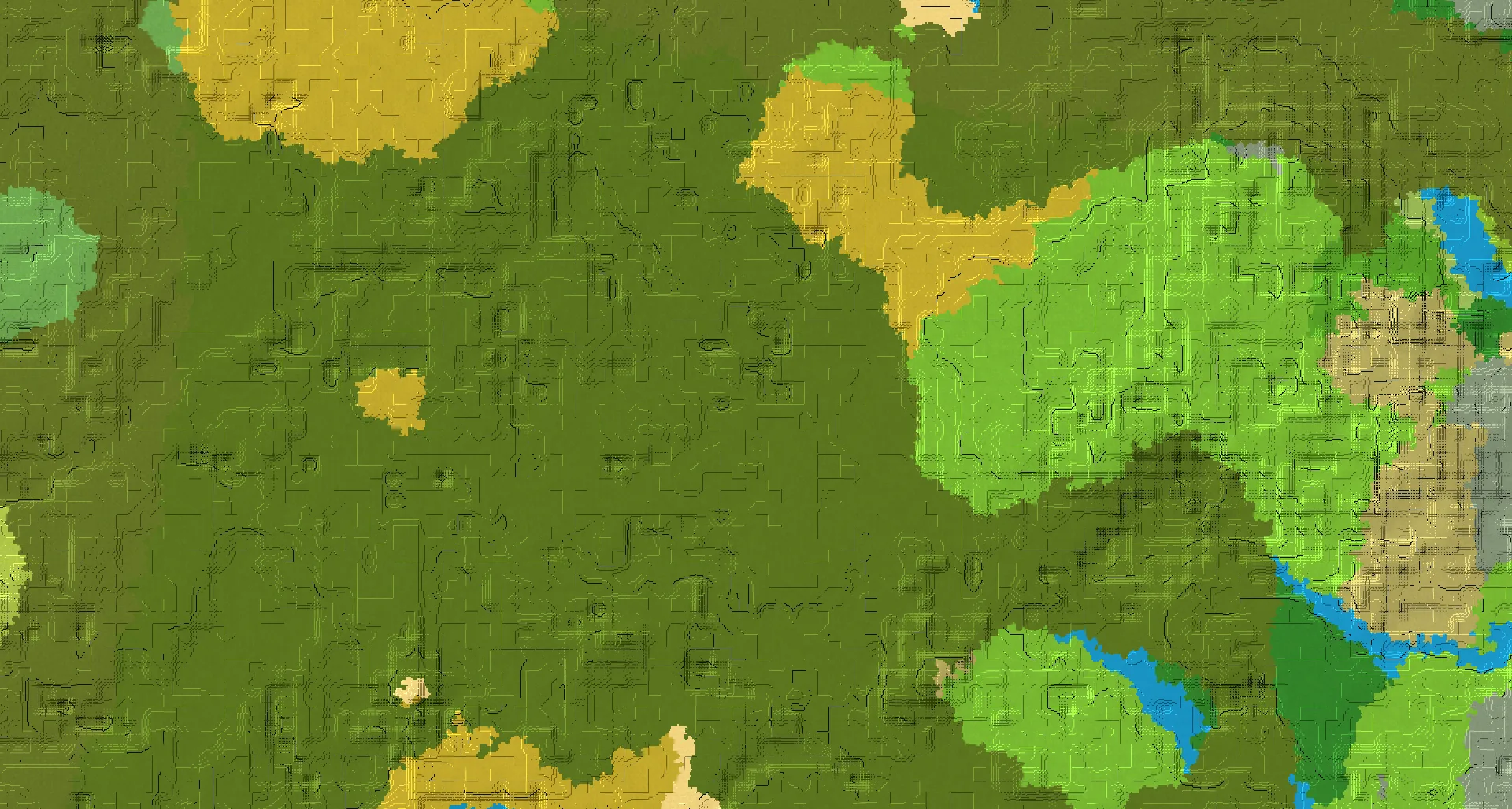 Seed map — Mangrove Swamp Start with Trial Chambers with Village