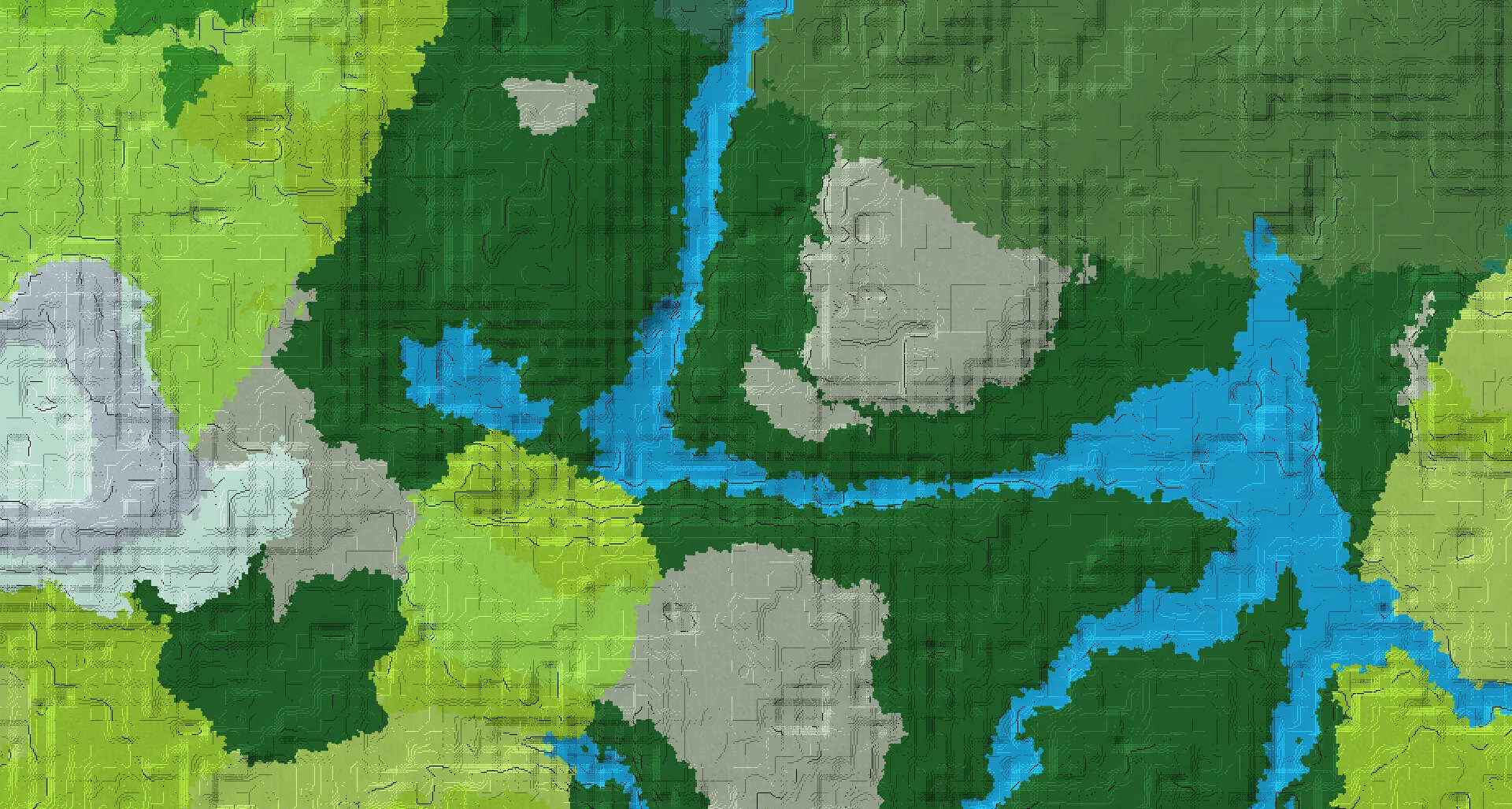Seed map — Woodland Mansion Southeast of a Flower Forest Start