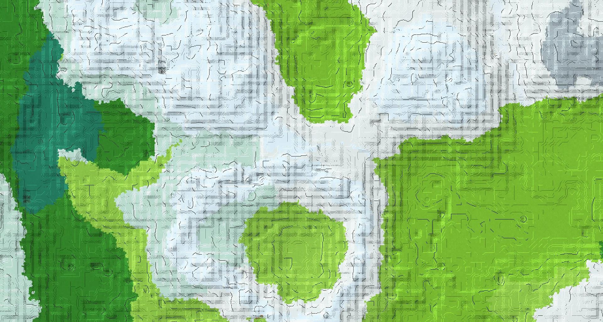 Seed map — Ancient City Southeast of a Deep Dark Start