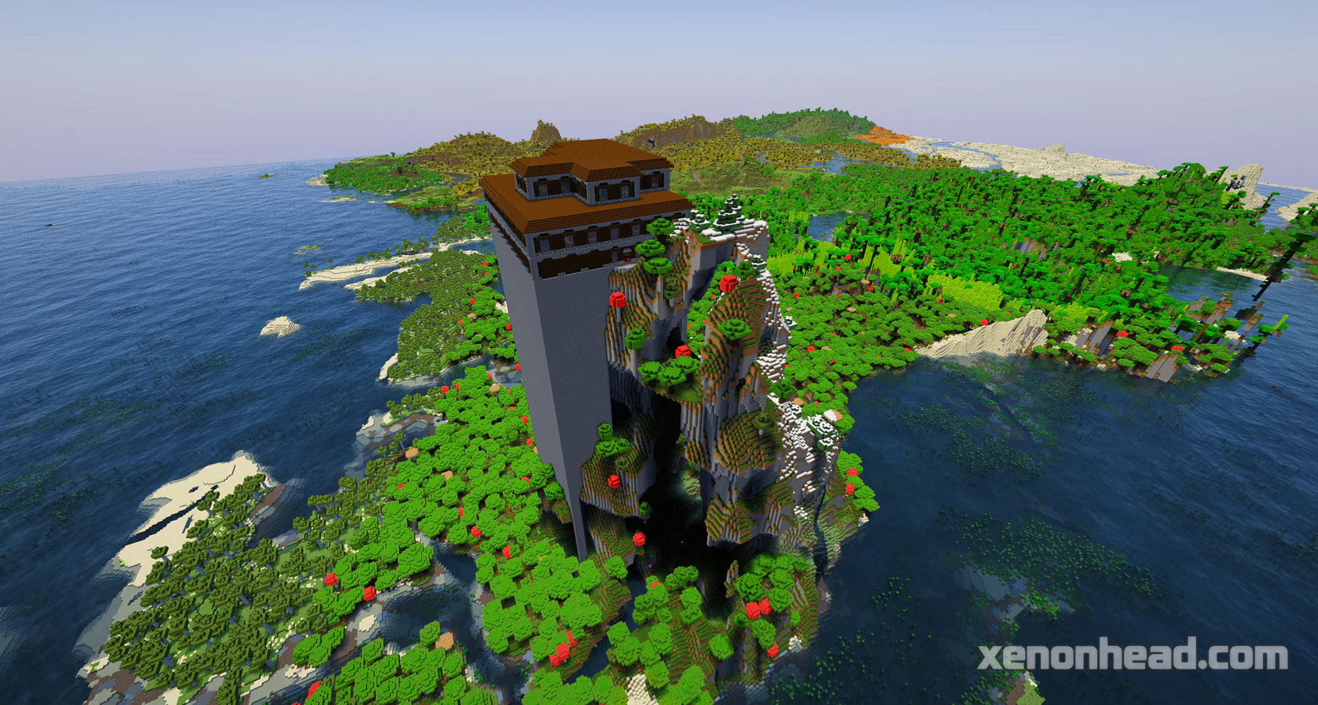 Woodland mansion skyscraper