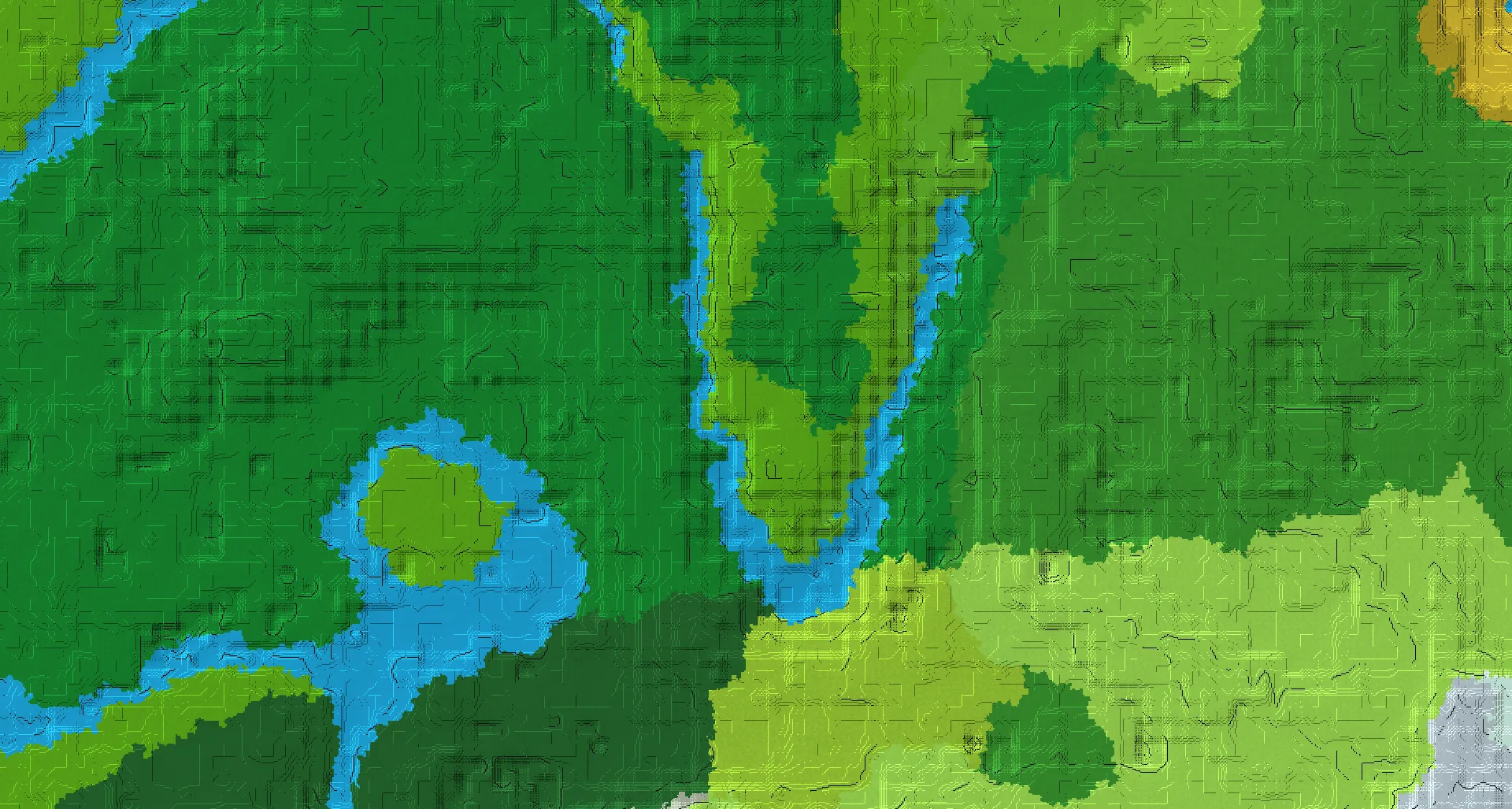 Seed map — Jungle Temple Northeast of a Dark Forest Start