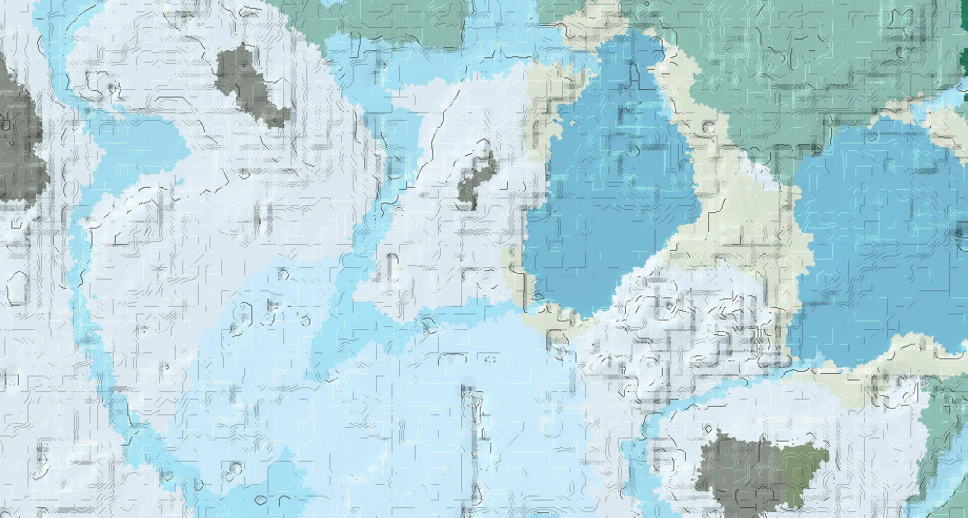 Seed map — Village Southeast of the Snowy Plains Start with Trial Chambers