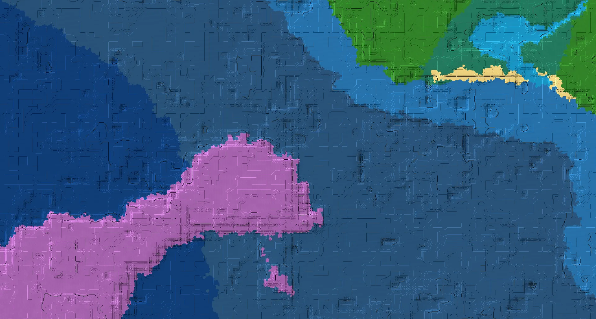 Seed map — Mushroom fields island and Mushroom fields island with Shipwreck