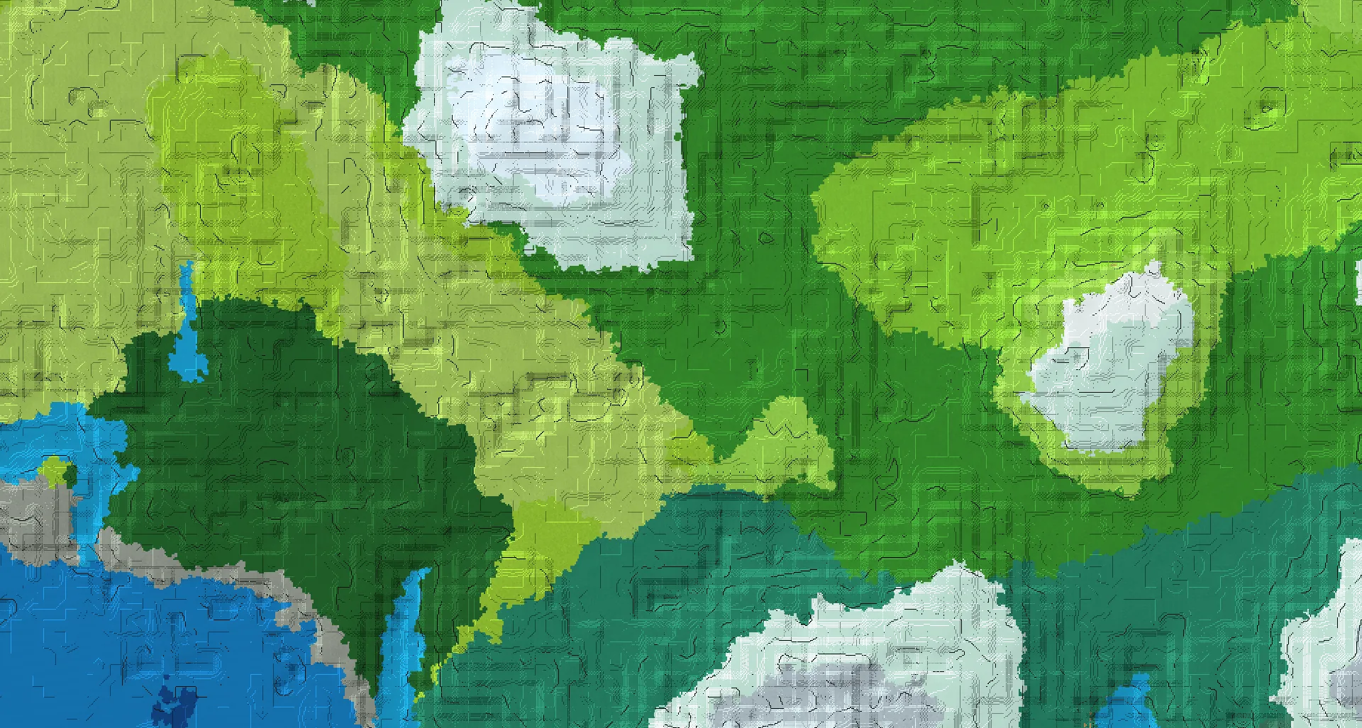 Seed map — Deep Dark Southeast of a Dripstone Caves Start