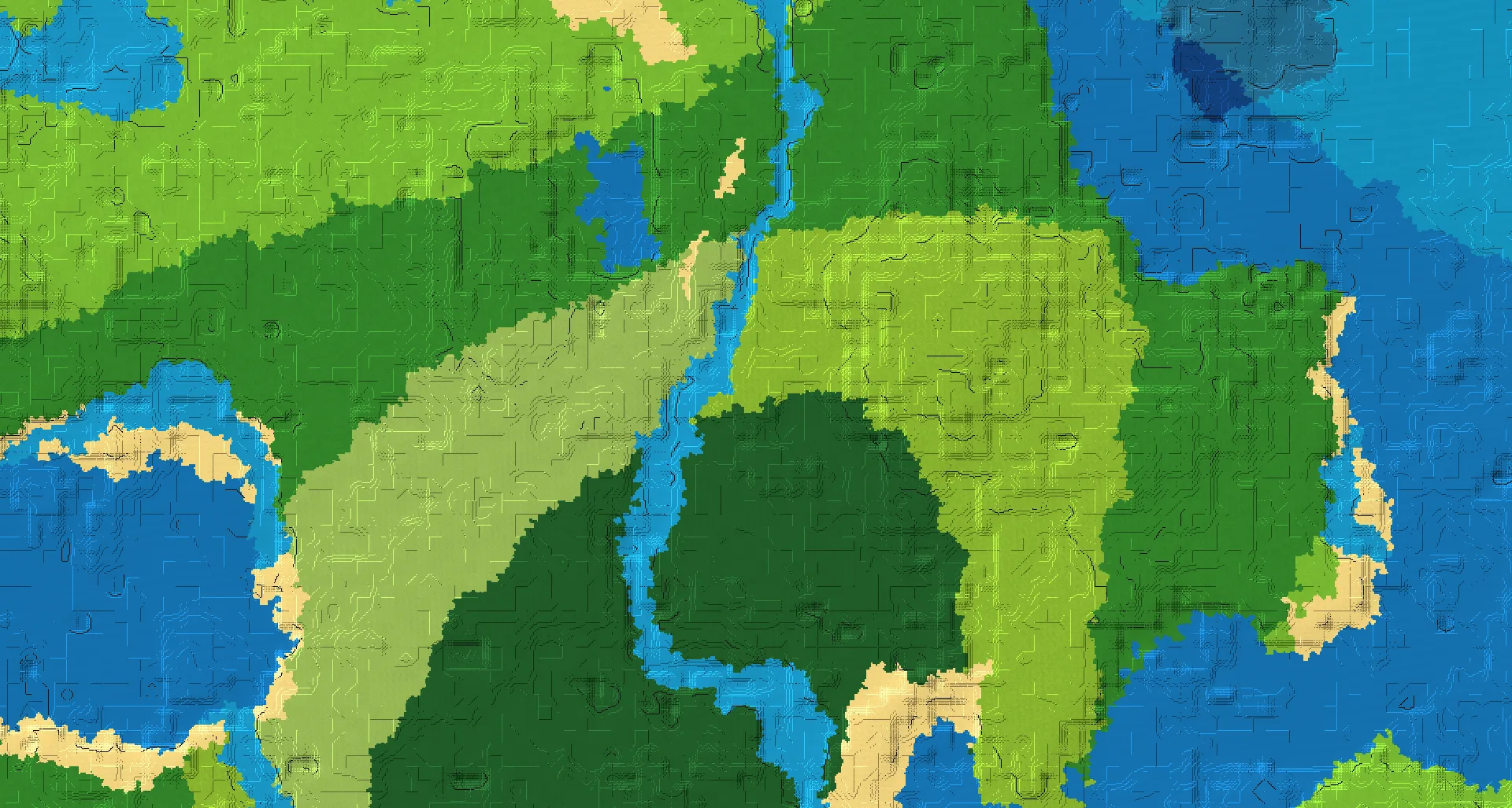 Seed map — Woodland Mansion Southwest of a Forest Start