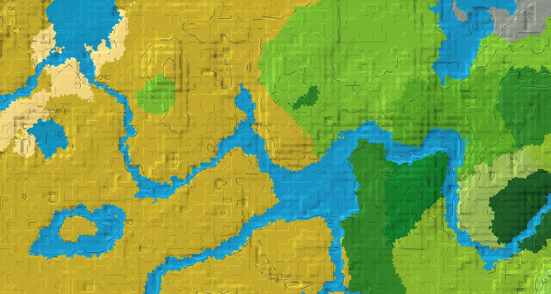 Seed map — Village Northeast of the Savanna Start
