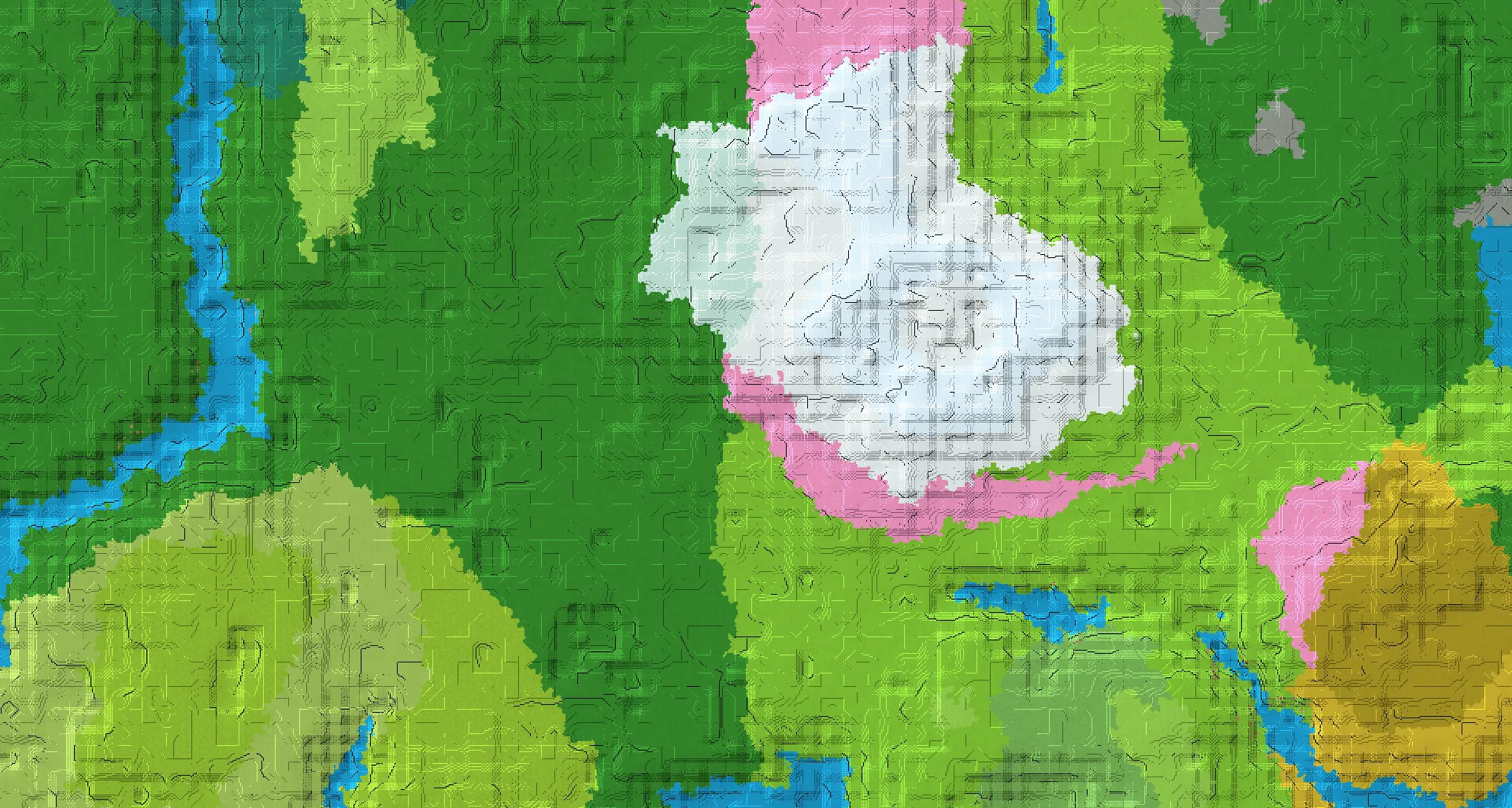 Seed map — Cherry Grove South of a Snowy Slopes Start