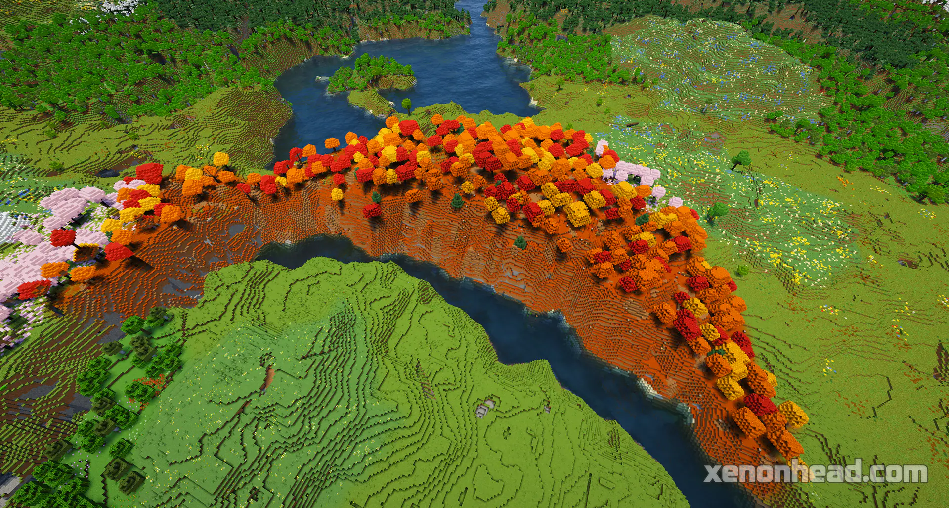 Autumn Above Ancient Secrets