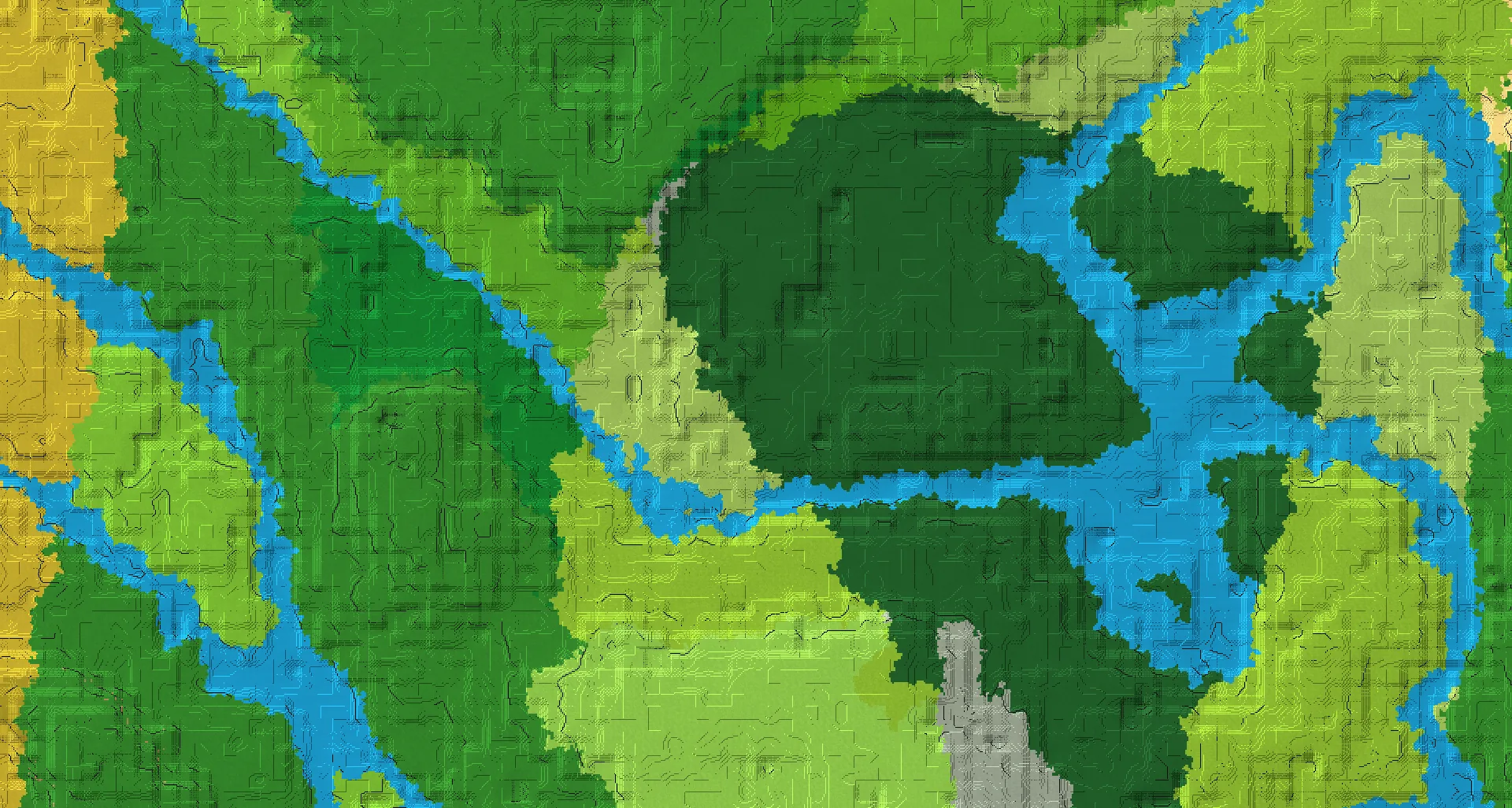 Seed map — Woodland Mansion Northeast of a Savanna Start