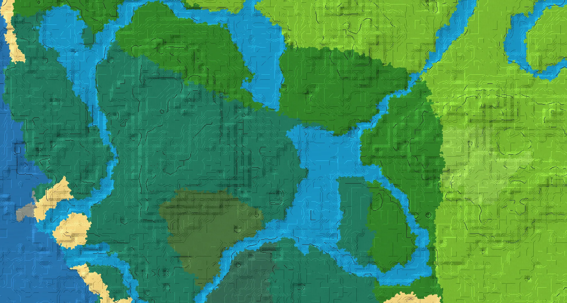 Seed map — Trail Ruins Northeast of a Taiga Start with Trial Chambers