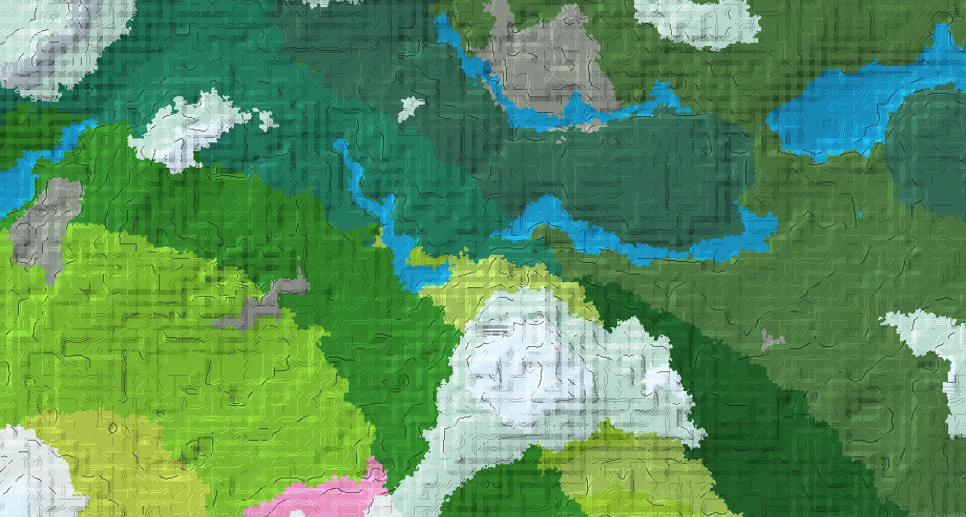 Seed map — Cherry Grove and Village from Plains at 240, -224