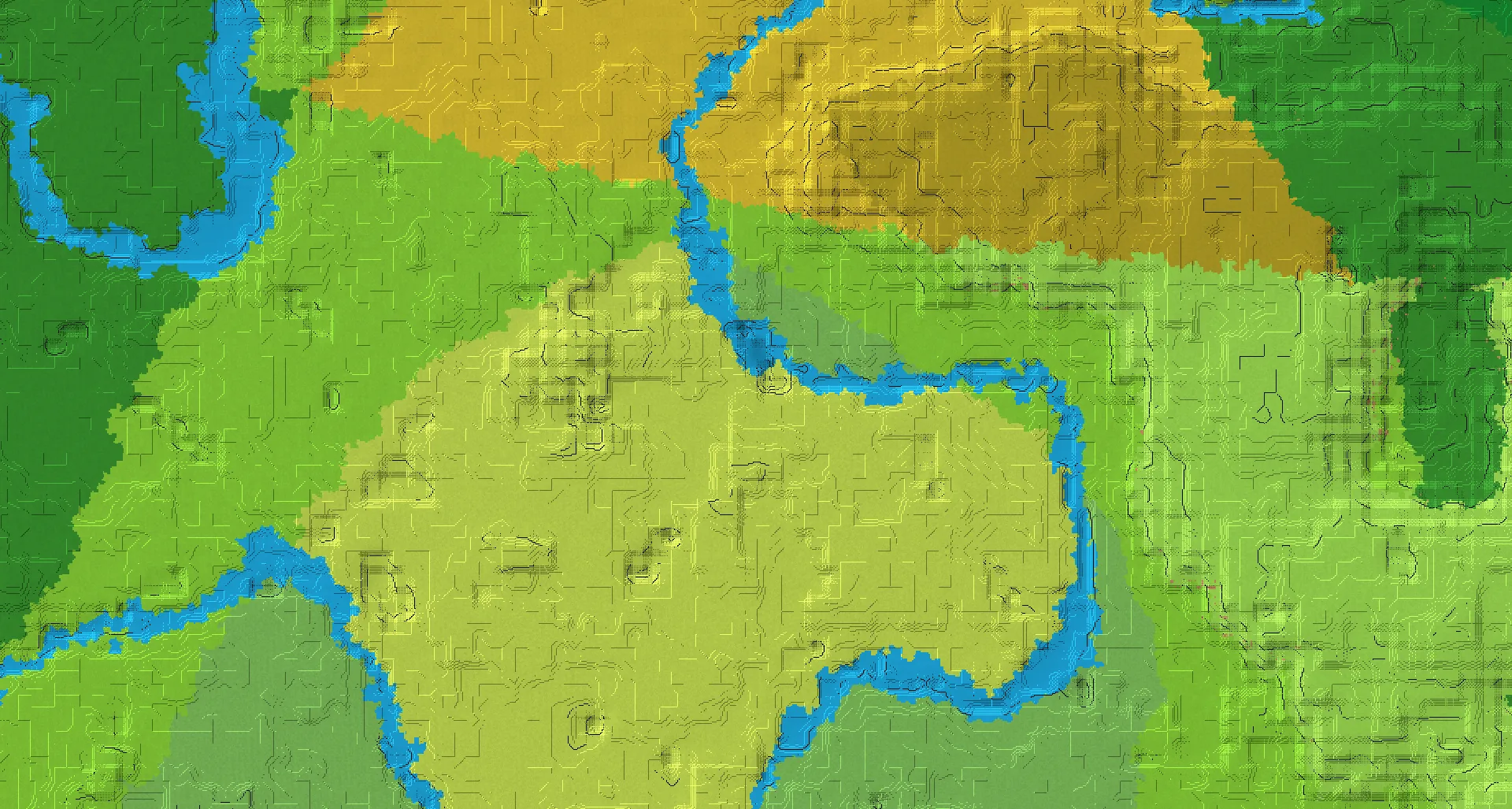 Seed map — Village Southeast of the Plains Start with Pillager Outpost