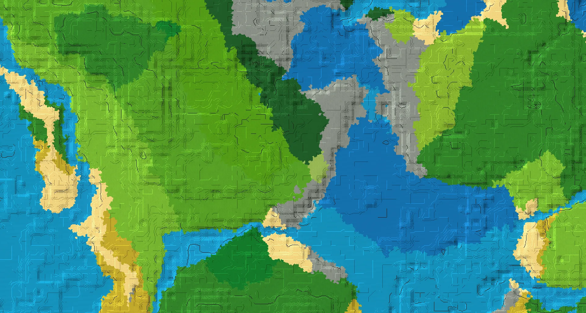 Seed map — Bamboo Jungle North of a Savanna Start with Trial Chambers