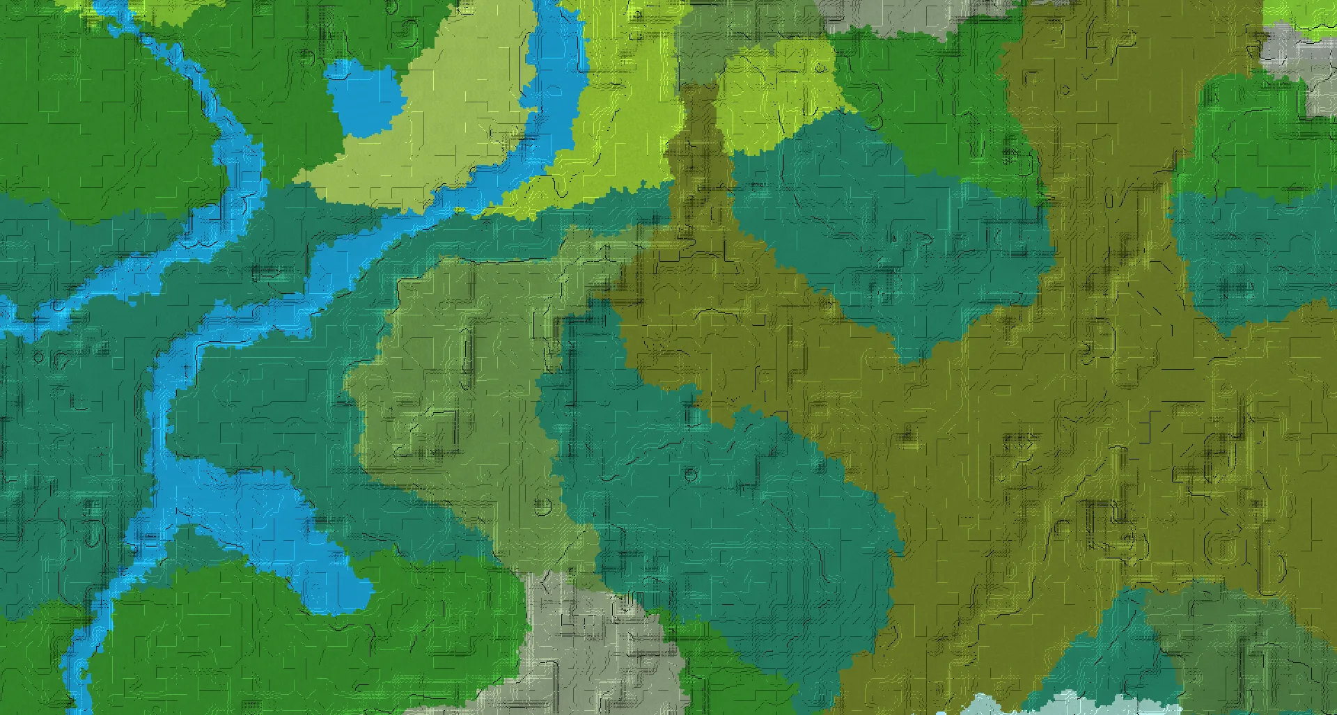 Seed map — Witch Hut Southeast of a Birch Forest Start