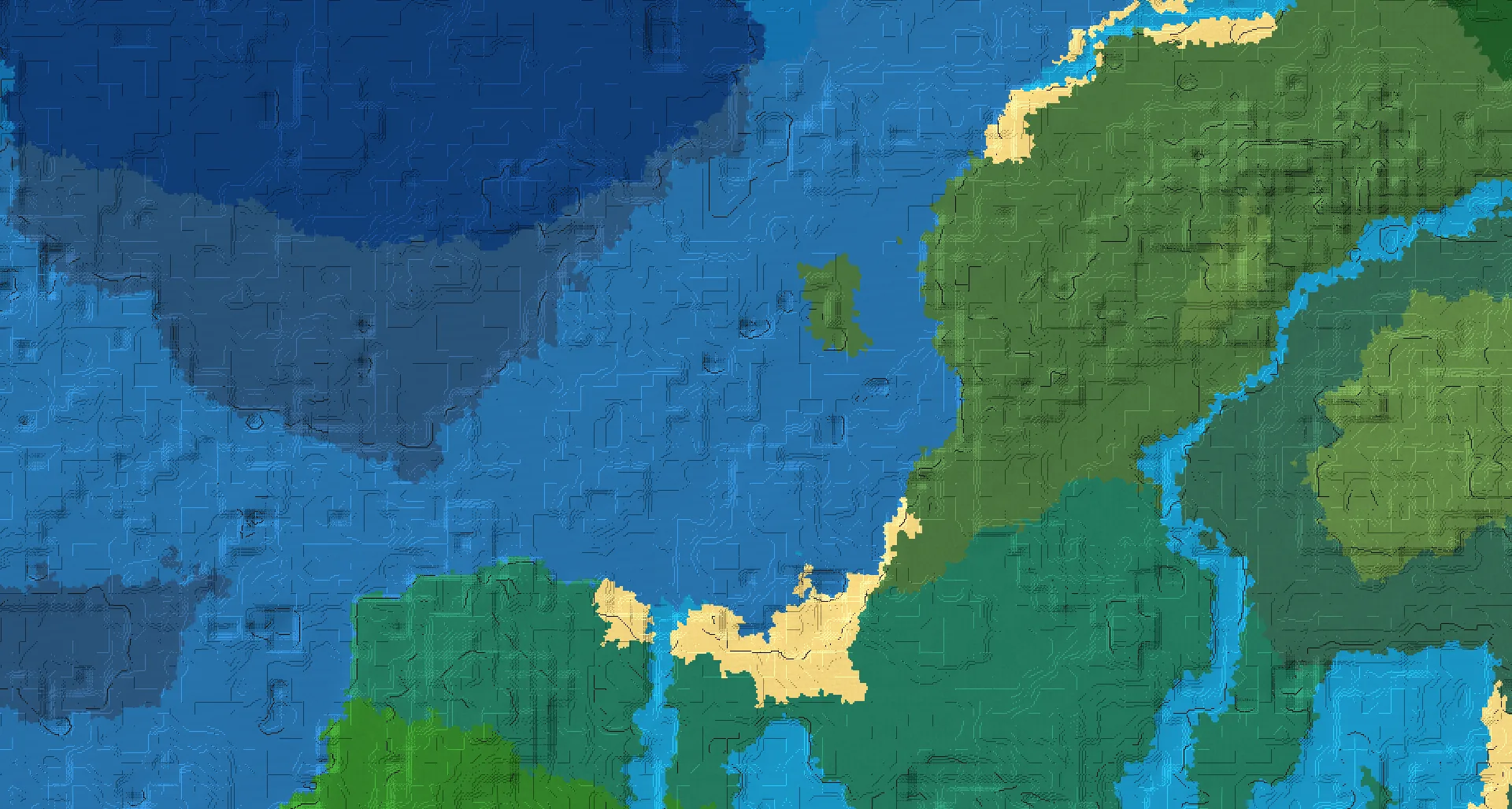 Seed map — Stronghold East of a Plains Start with Trial Chambers