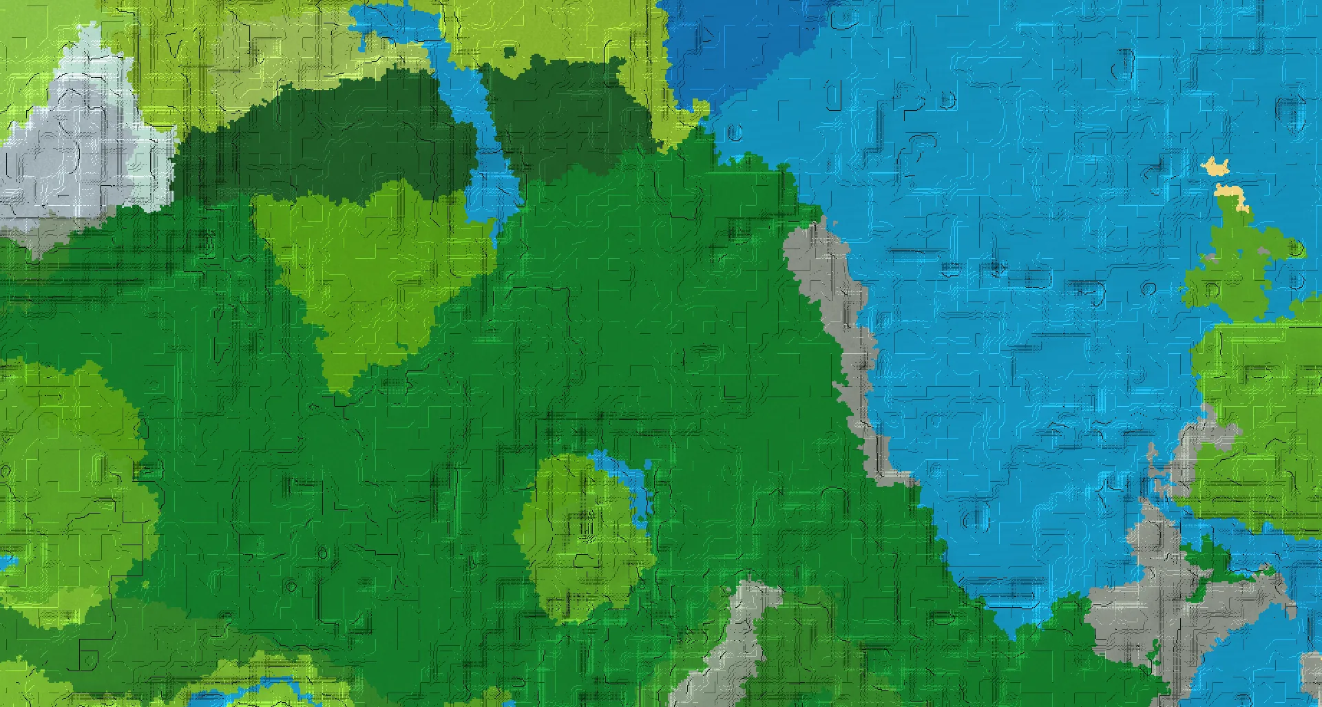 Seed map — Jungle Temple West of a Jungle Start