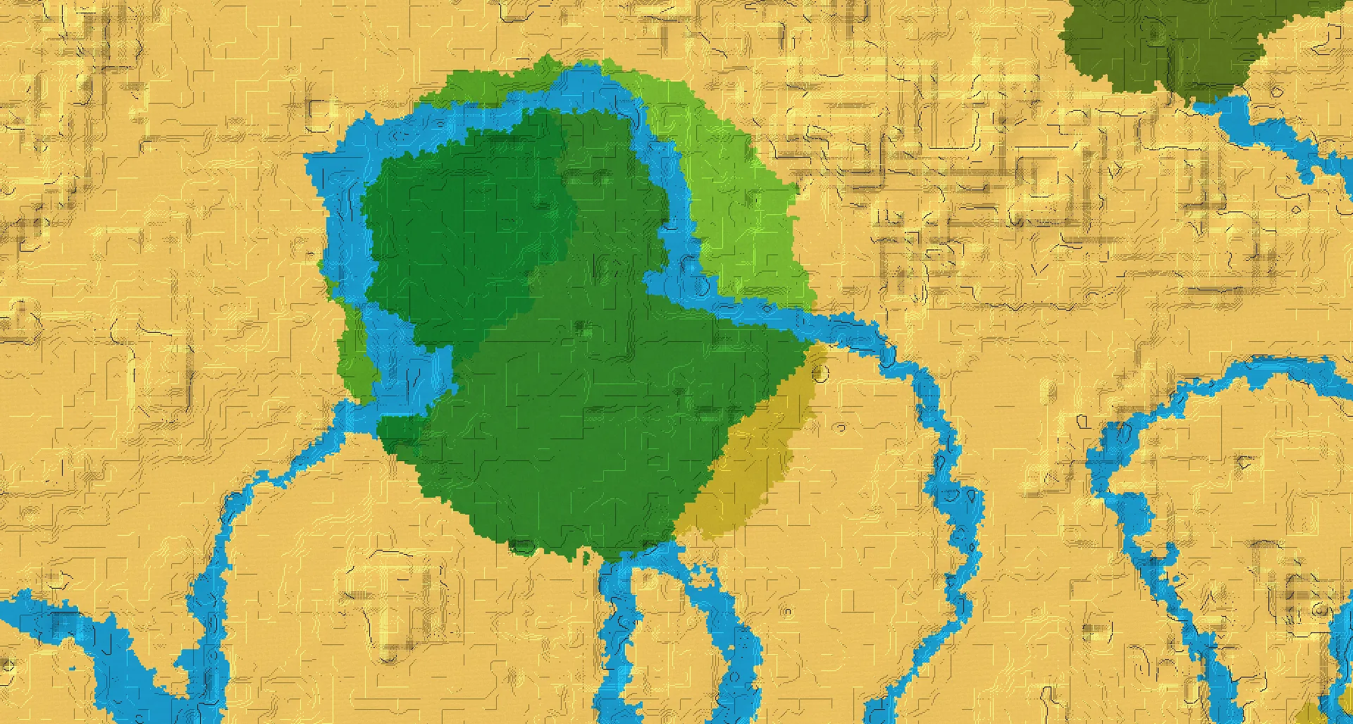 Seed map — Desert oasis