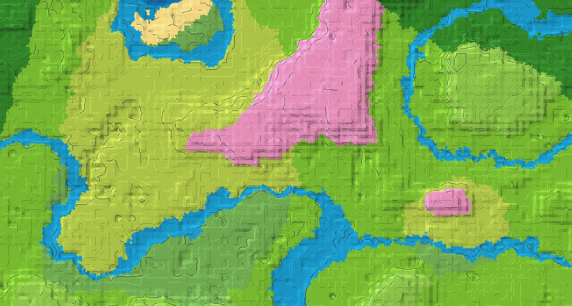 Seed map — Cherry Grove North of a Flower Forest Start