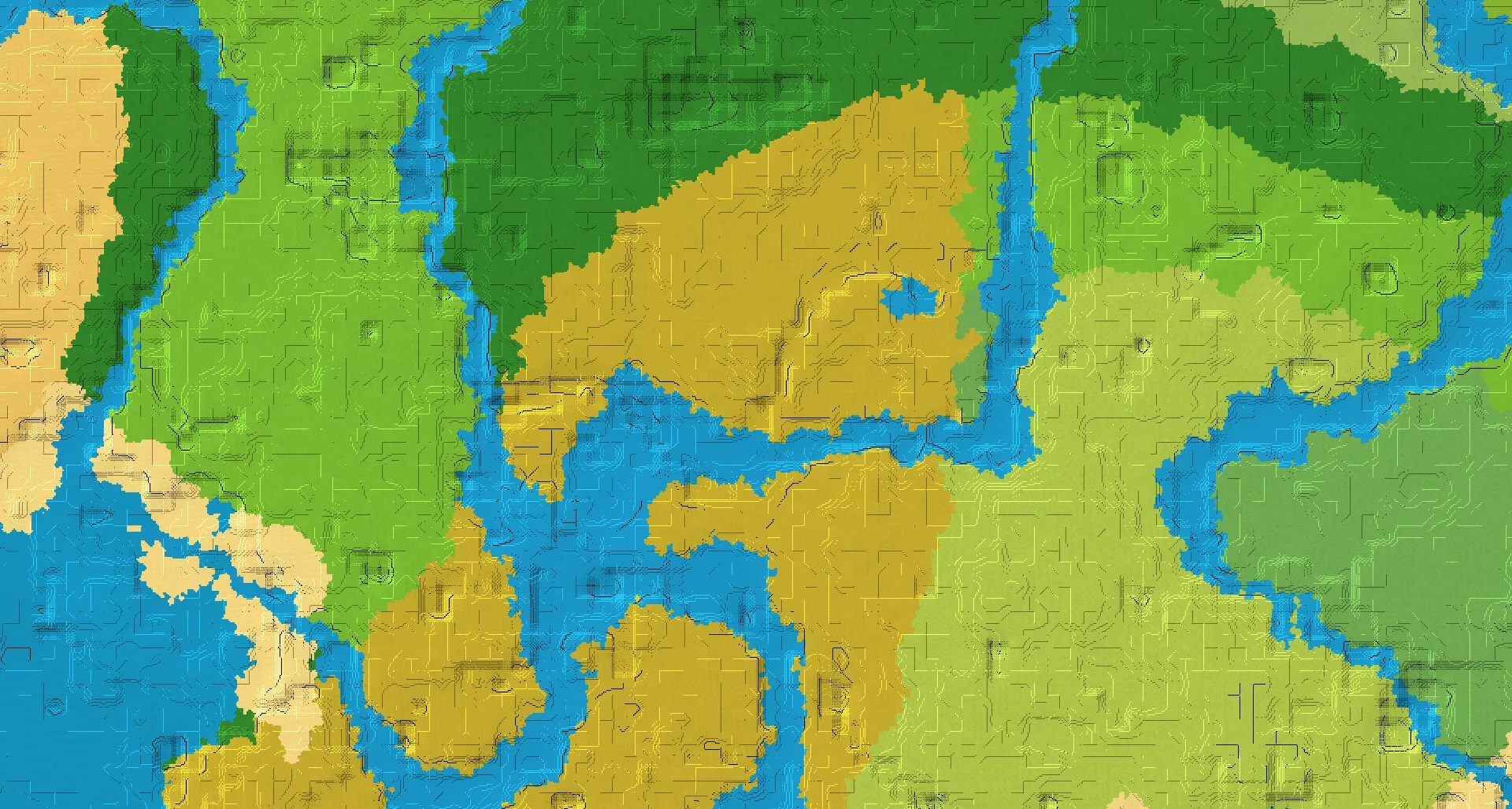 Seed map — Village South of the Forest Start