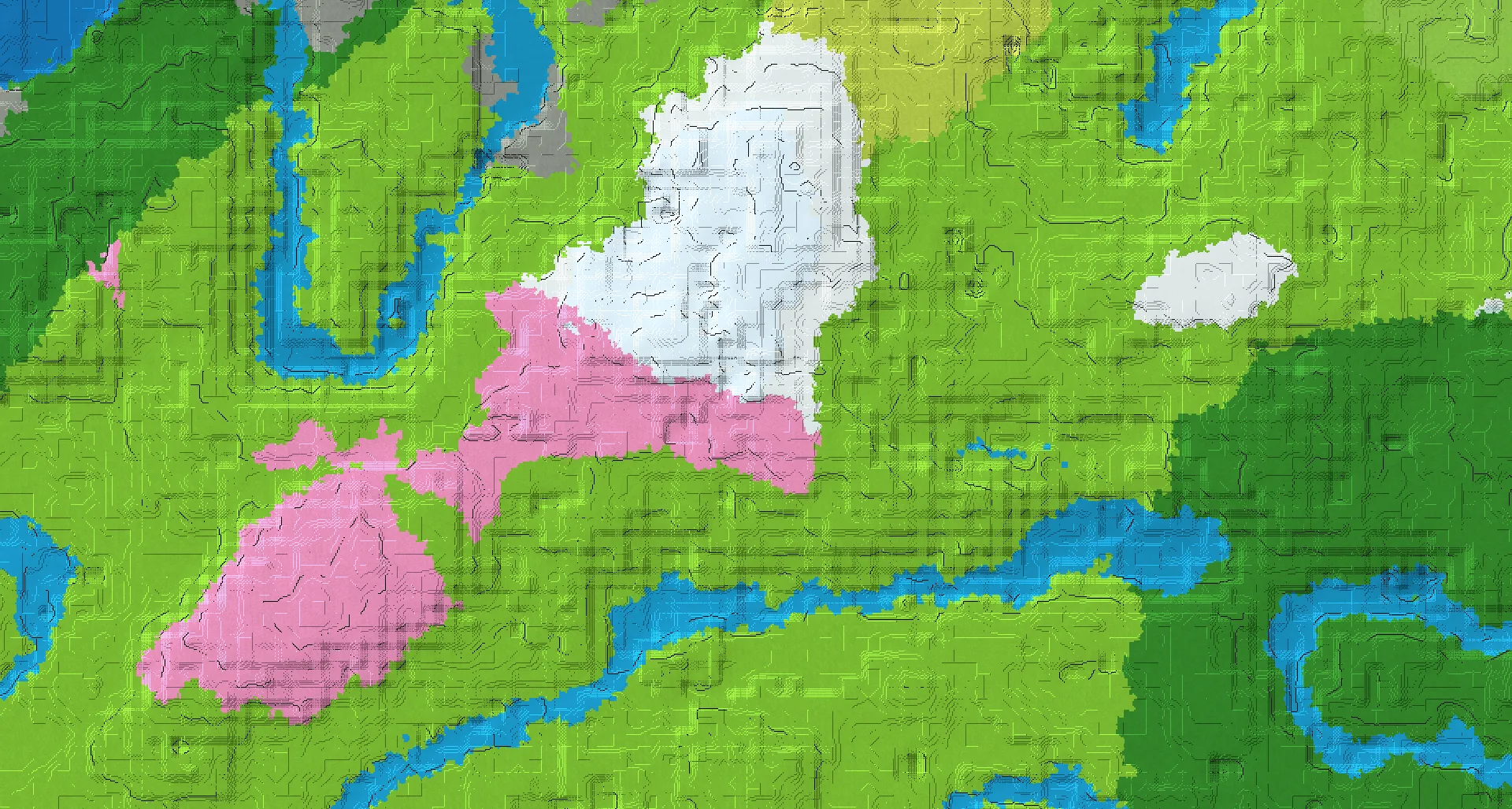 Seed map — Cherry Grove Southwest of a Snowy Slopes Start