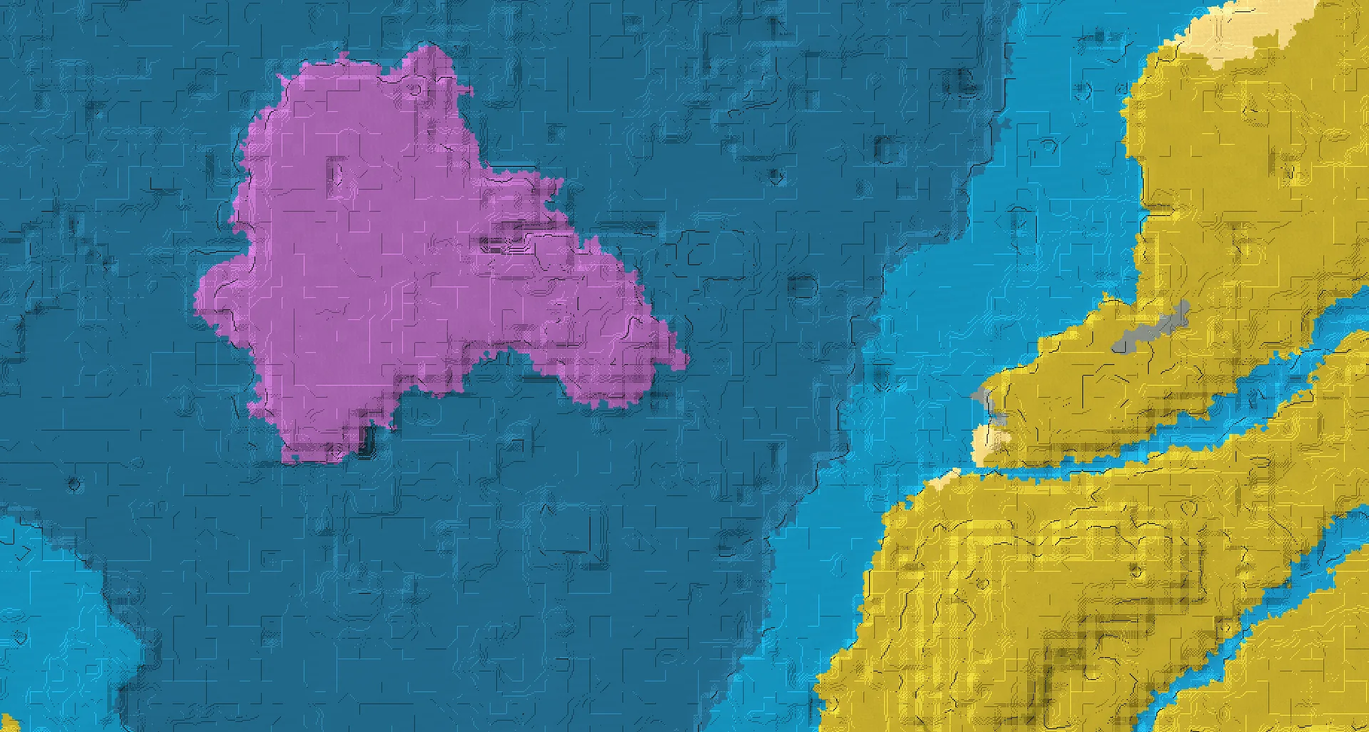 Seed map — Mushroom Islet off the Savanna