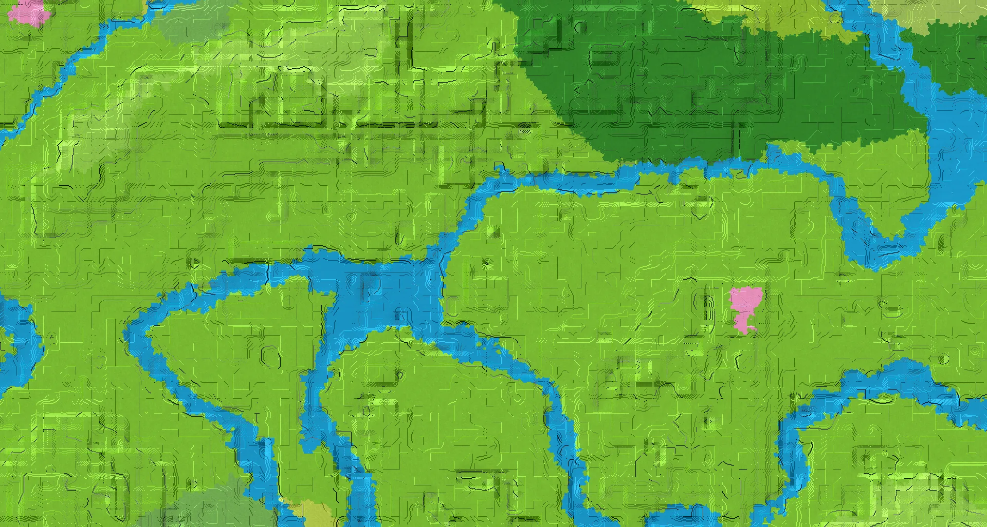 Seed map — 2 Villages near a Plains Start with Pillager Outpost