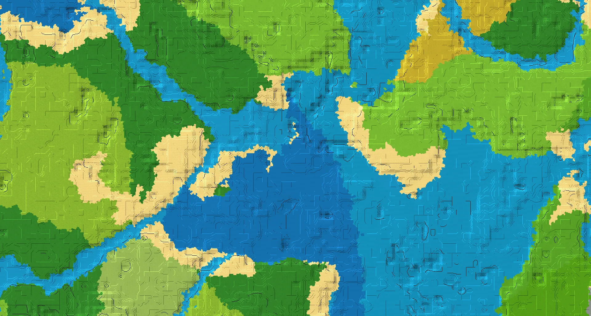 Seed map — Shipwreck North of a Forest Start with Ruined Portal