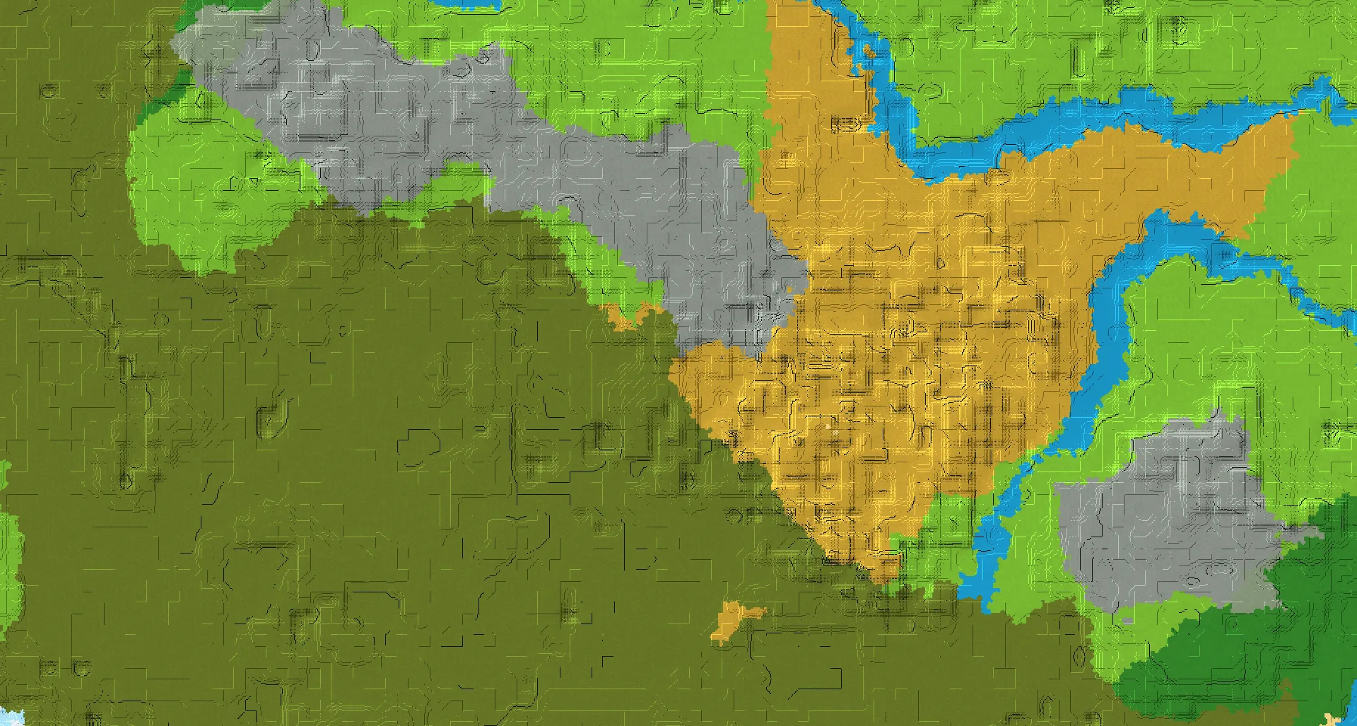 Seed map — Dappled Forest East of a Swamp Start