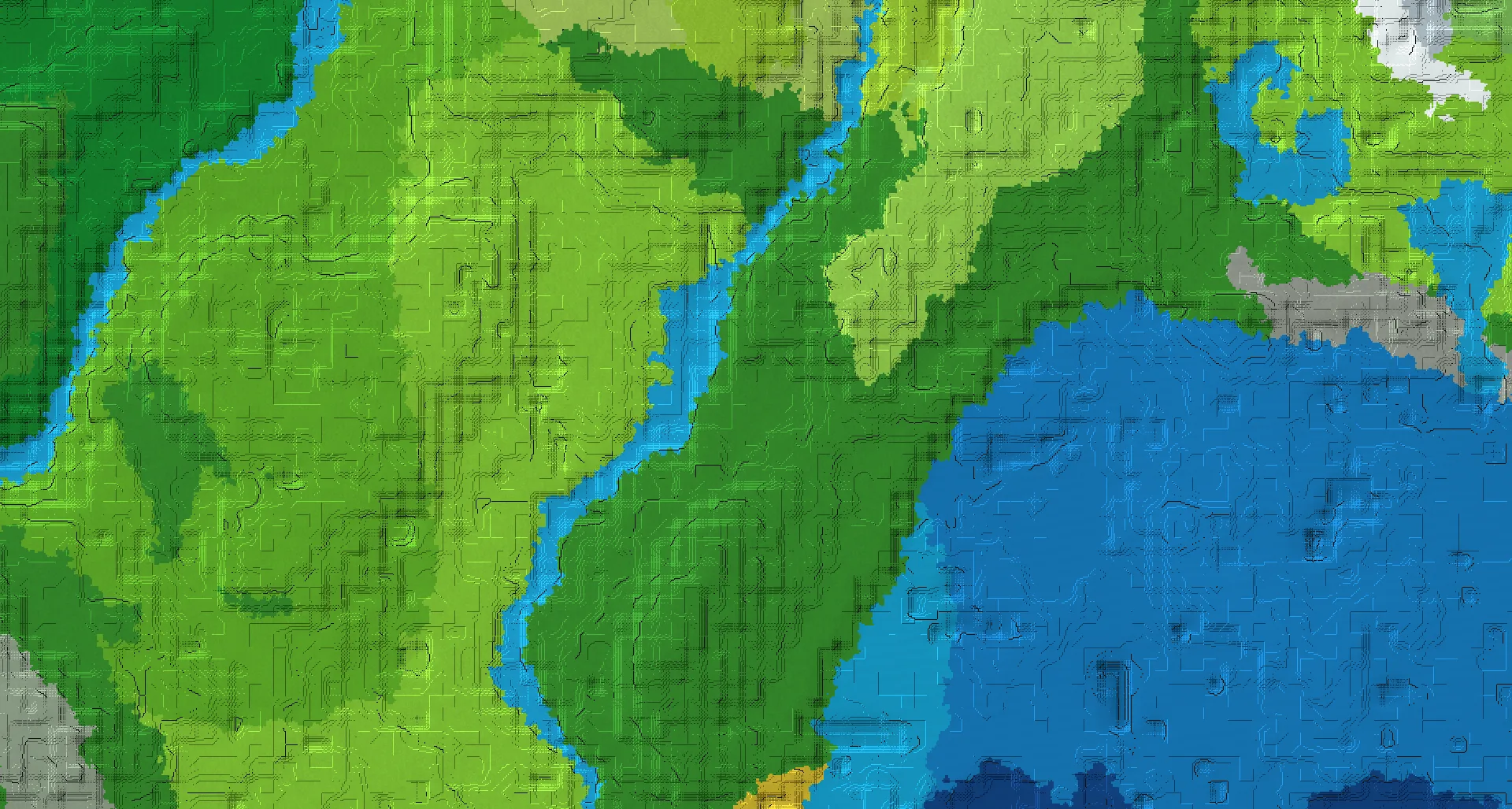 Seed map — Ruined Portal Southwest of a Forest Start with Trial Chambers