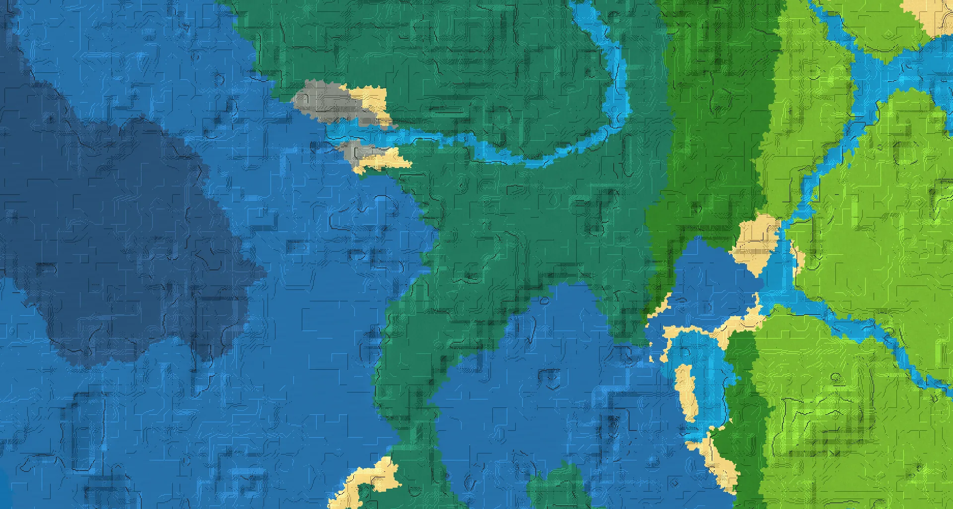 Seed map — Trail Ruins West of a Plains Start