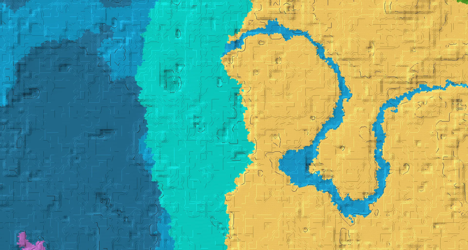 Seed map — Trial Chambers South of a Desert Start