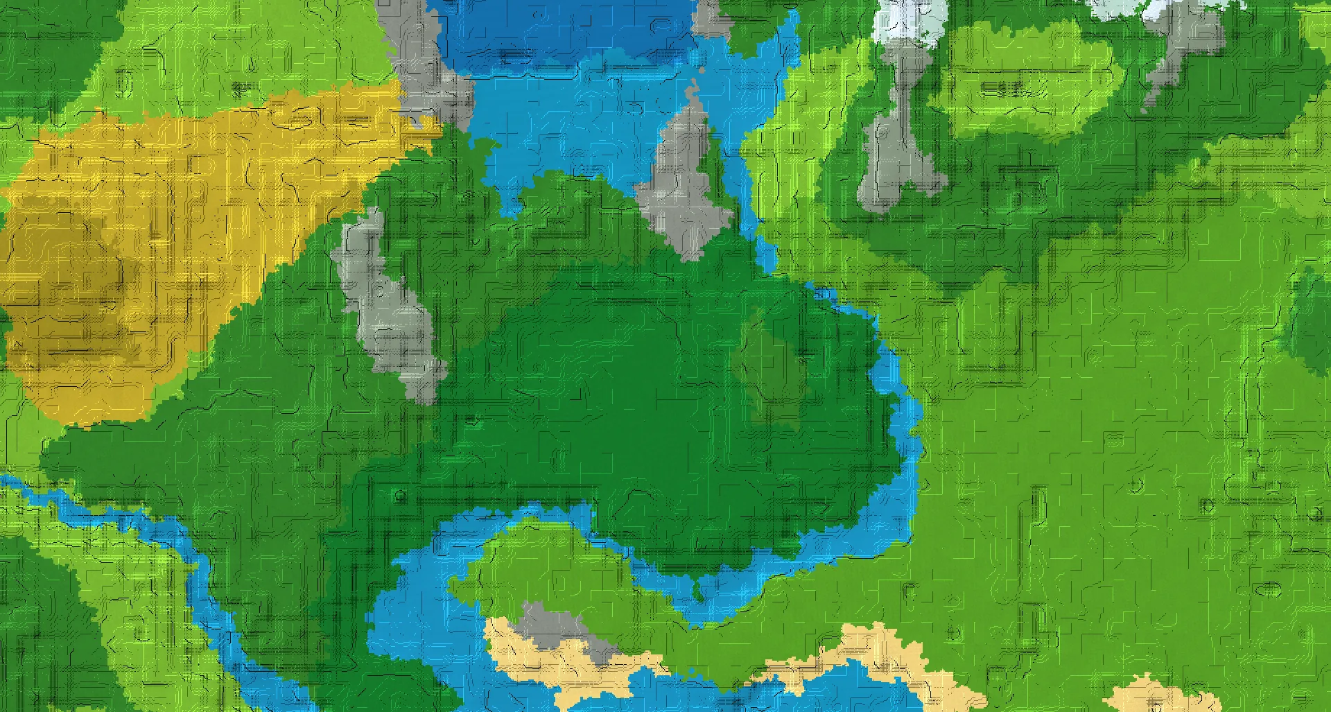 Seed map — Trail Ruins Southwest of a Grove Start