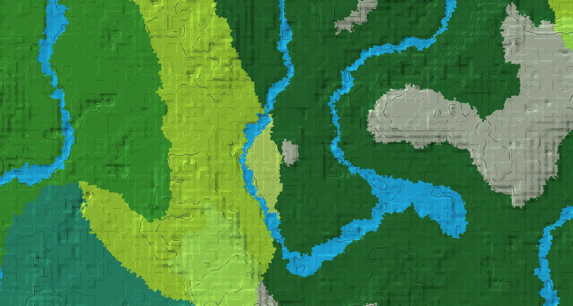 Seed map — Pale Garden East of a Forest Start