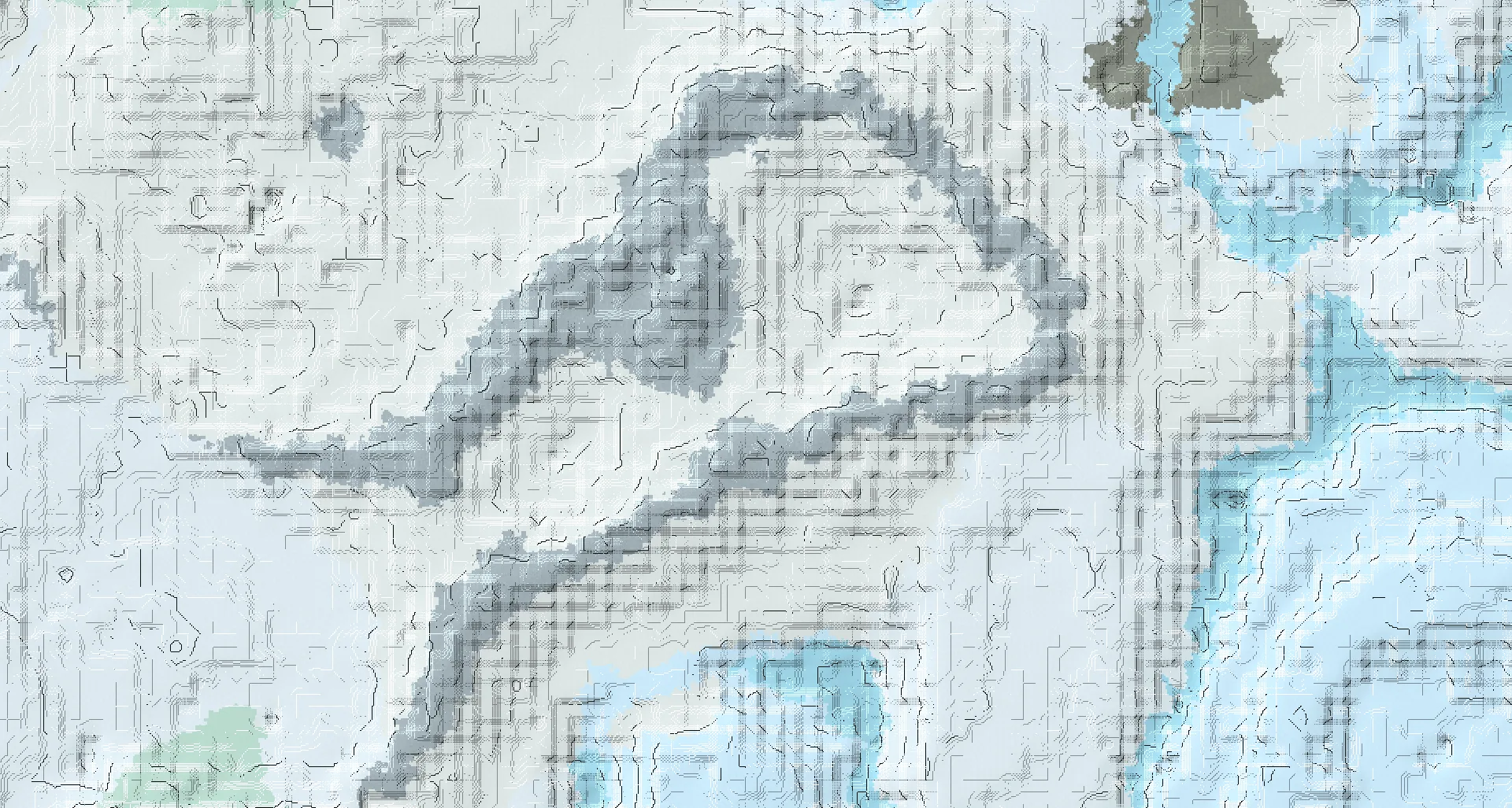 Seed map — Igloo Southwest of the Snowy Slopes Start